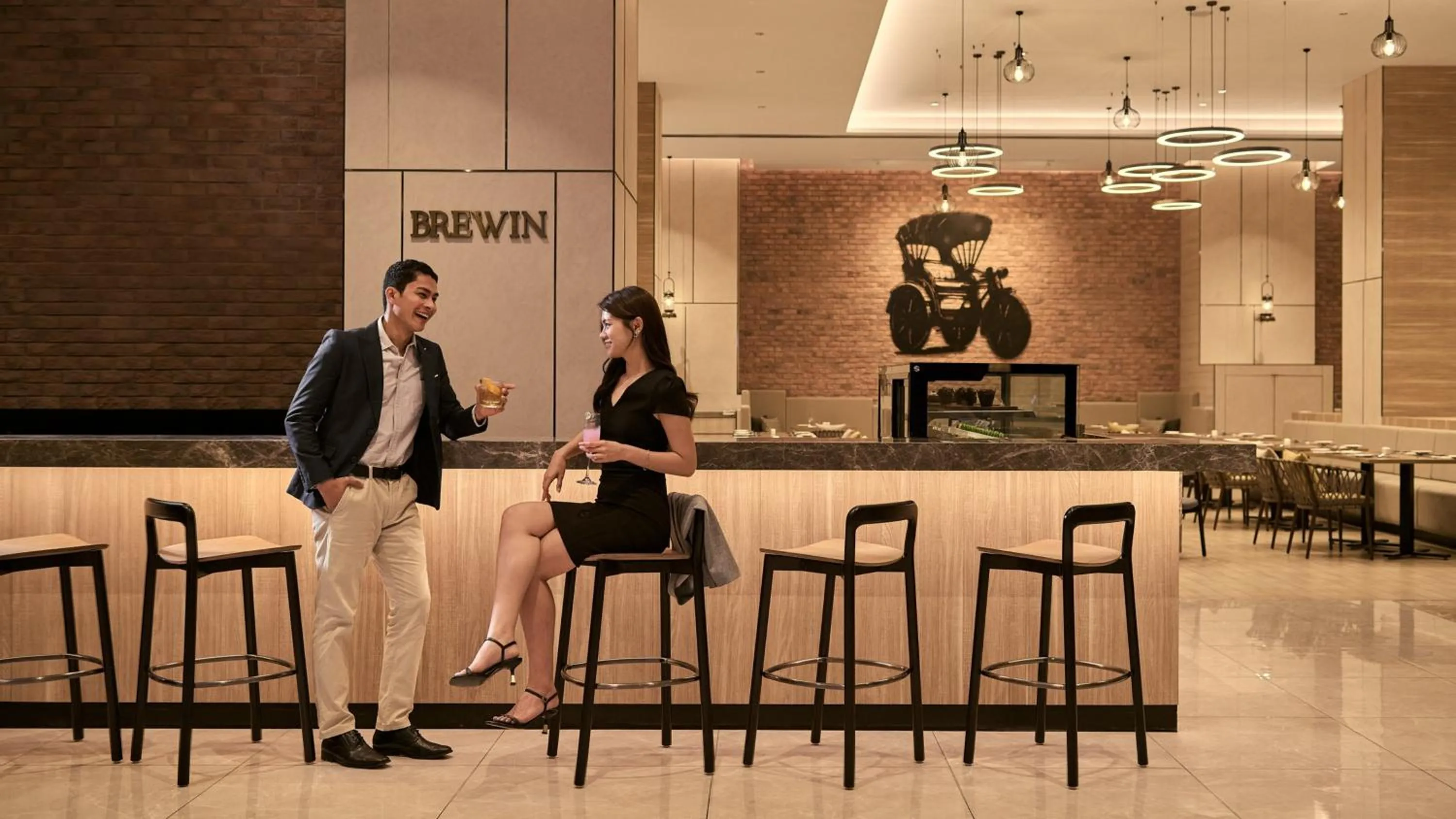 Lounge or bar in Holiday Inn & Suites Penang Prai by IHG