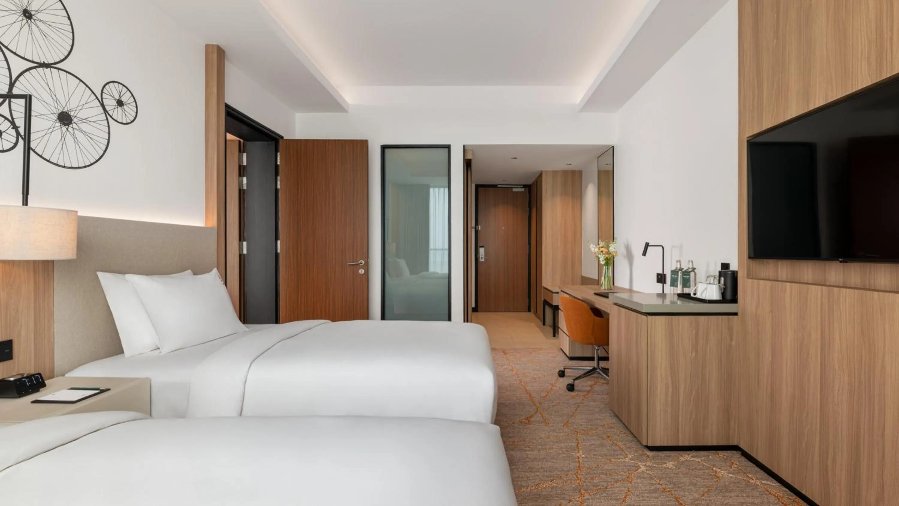 Photo of the whole room, Bed in Holiday Inn & Suites Penang Prai by IHG