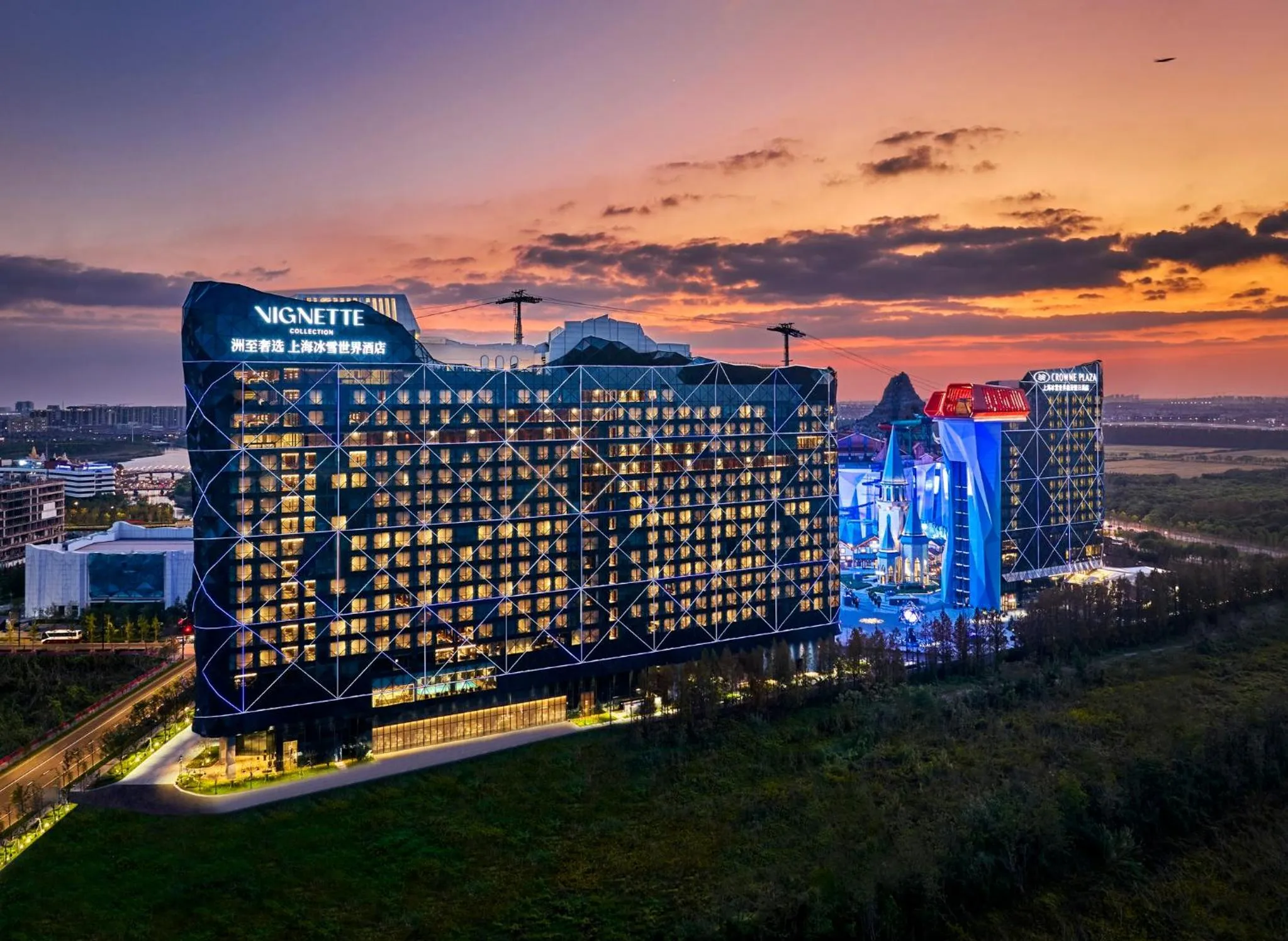 Property building in Vignette Collection Shanghai Snow World Hotel by IHG