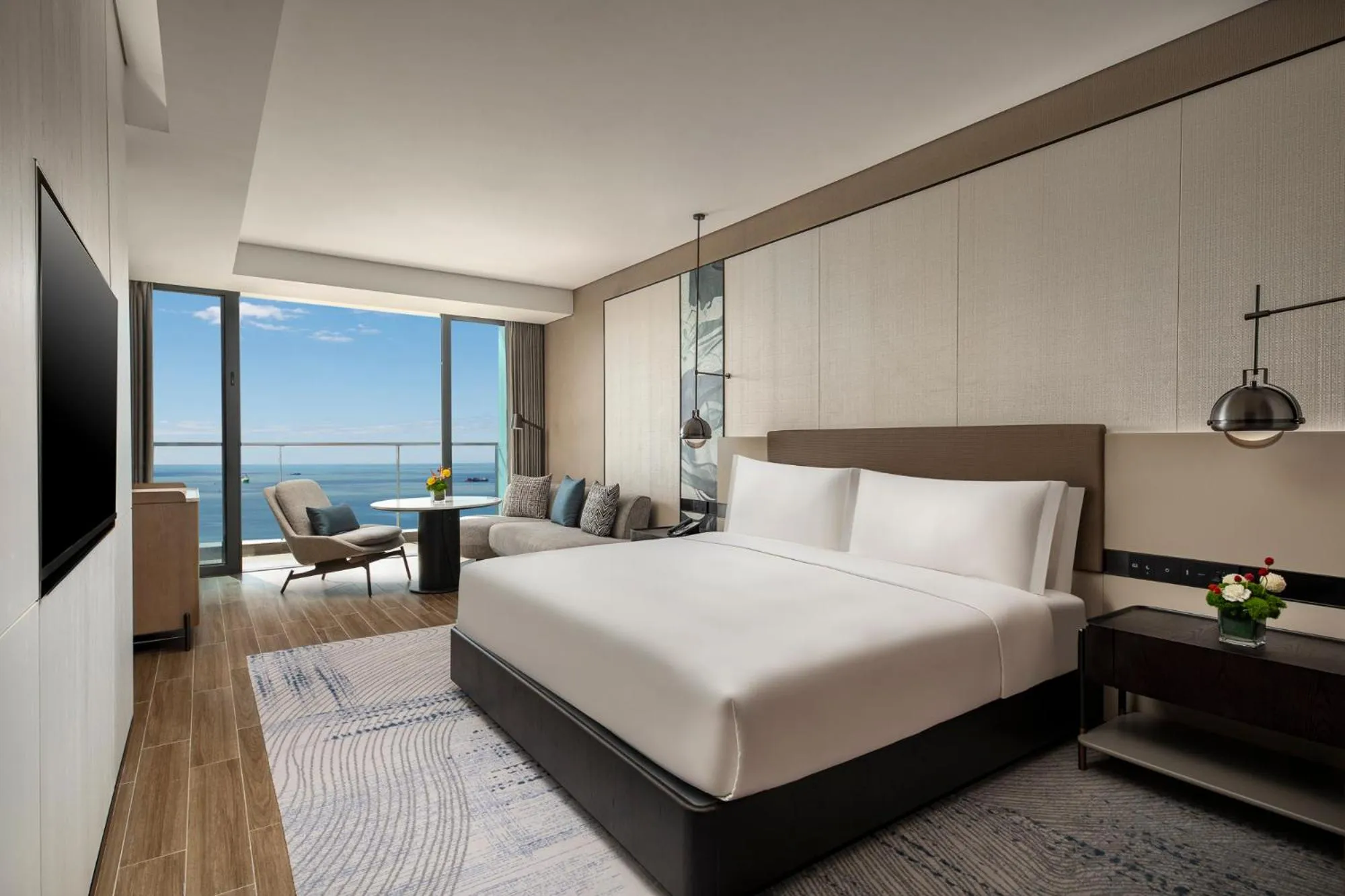 Bedroom, Bed in Crowne Plaza Sanya Yazhou Bay by IHG