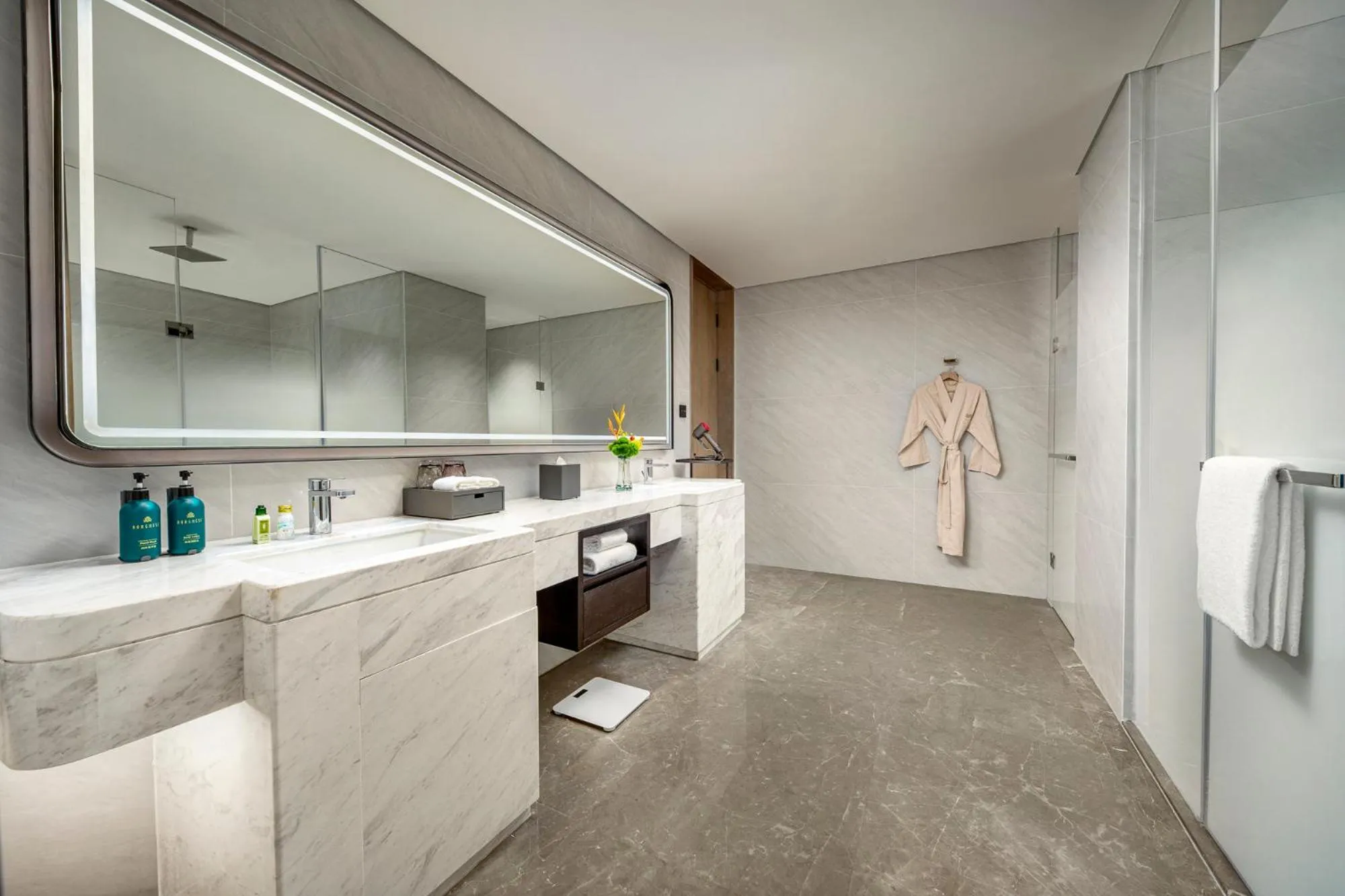 Bathroom in Crowne Plaza Sanya Yazhou Bay by IHG