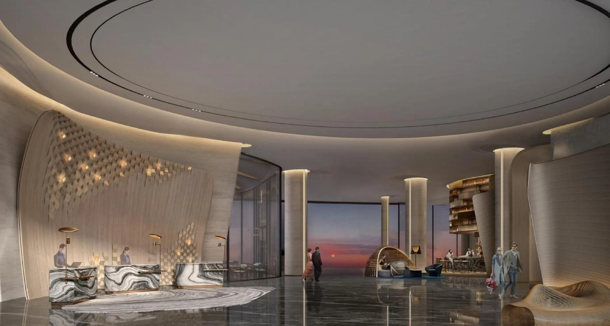 Property building in Crowne Plaza Sanya Yazhou Bay by IHG