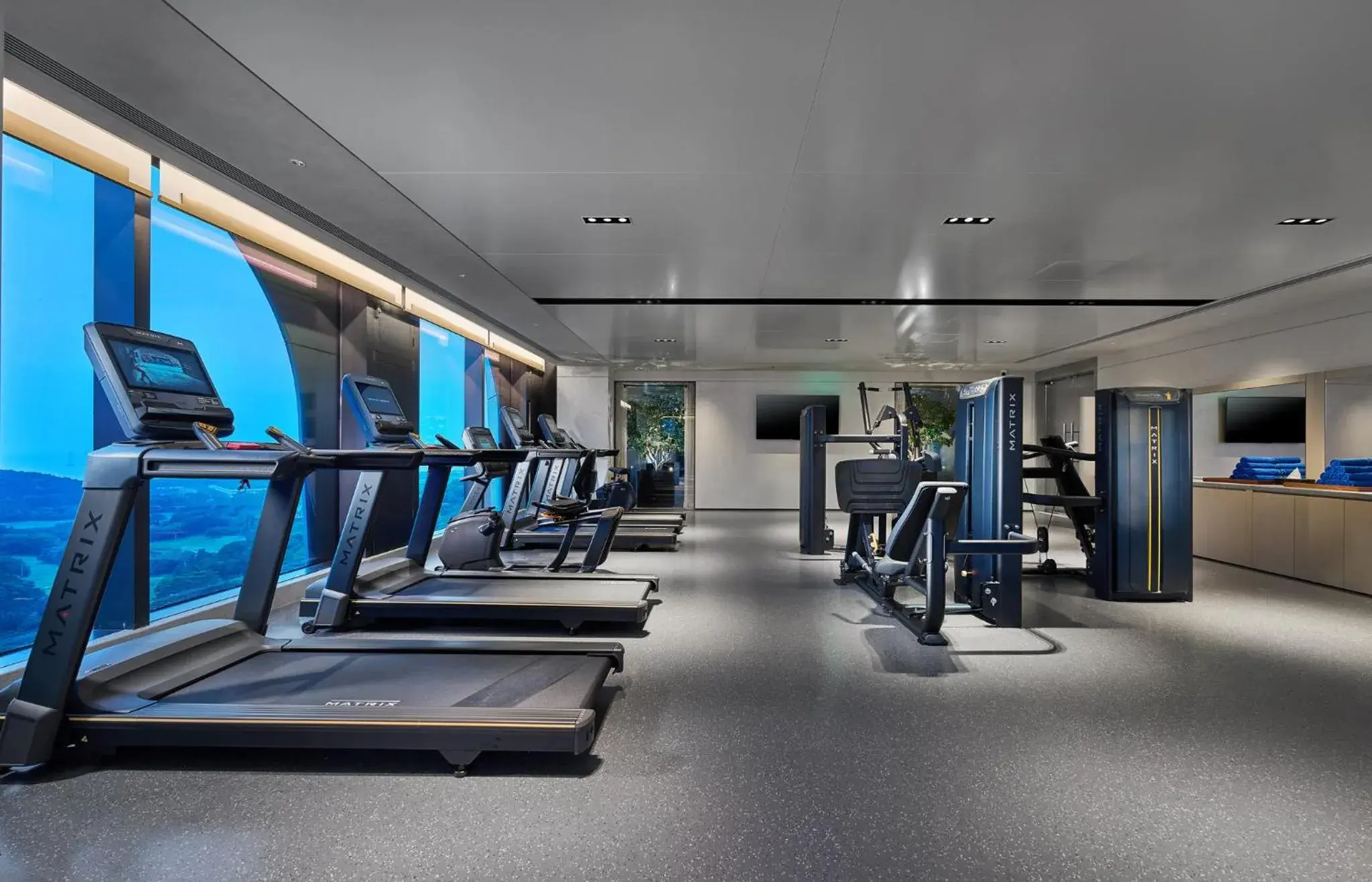 Fitness centre/facilities in HUALUXE Shenzhen Bao'an Fitness centre/facilities in HUALUXE Shenzhen Bao'an