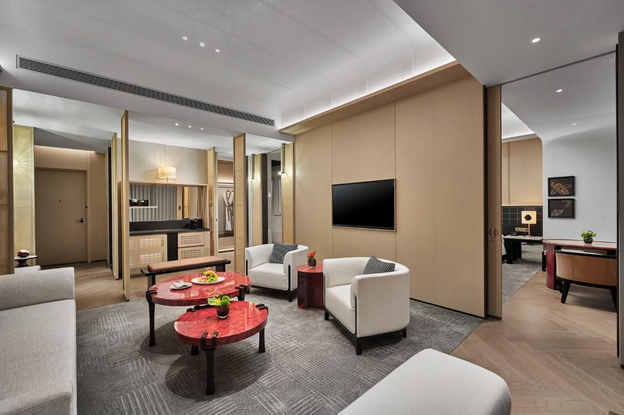 Bedroom in HUALUXE Shenzhen Bao'an