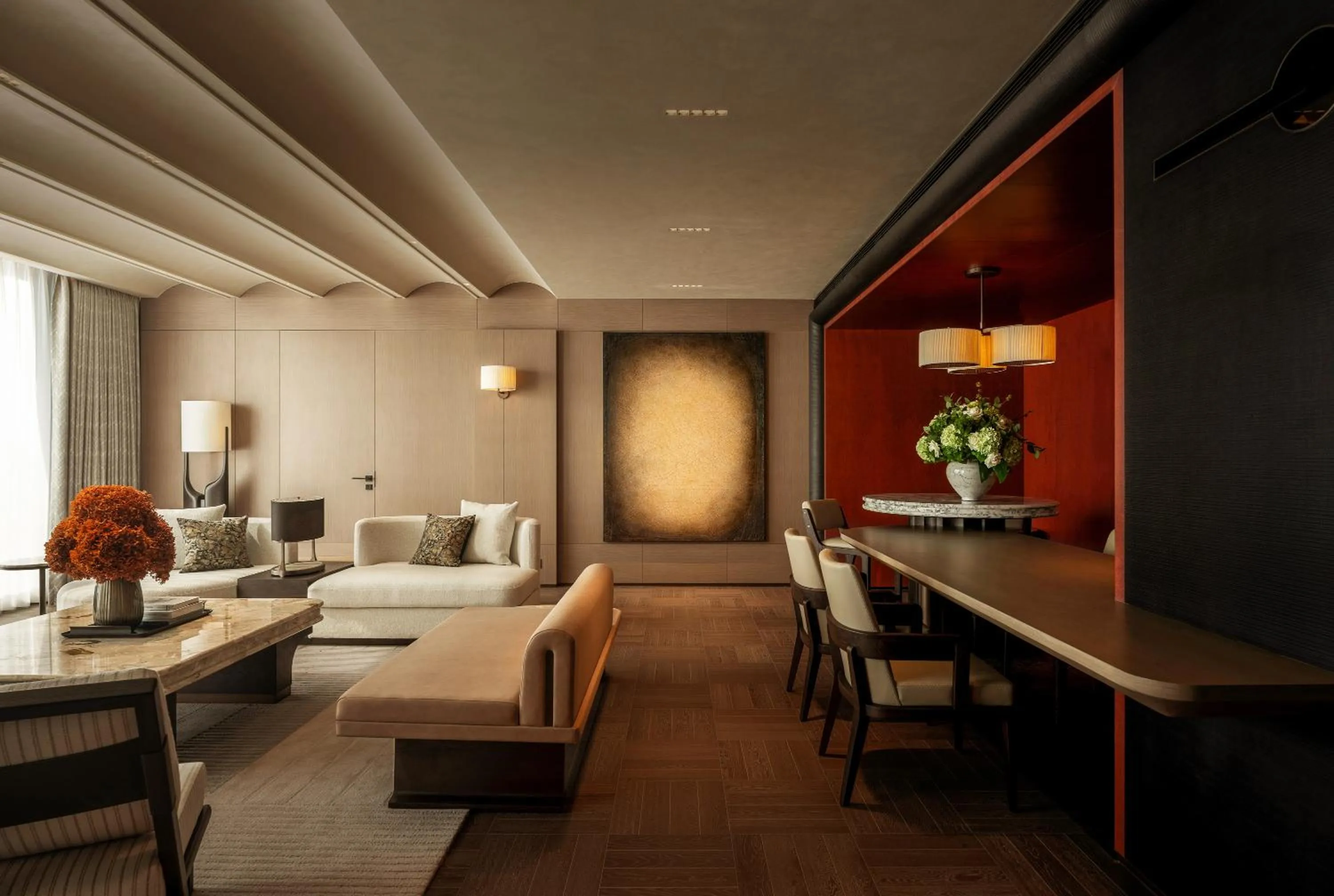 Living room, Bed in HUALUXE Shenzhen Bao'an