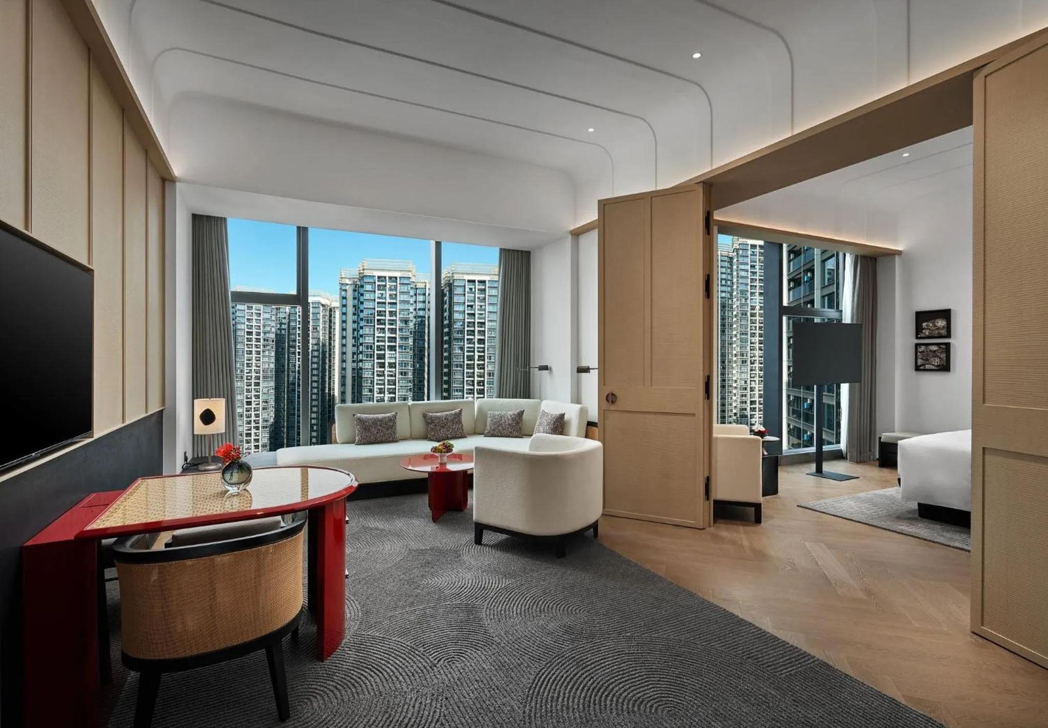 Bedroom in HUALUXE Shenzhen Bao'an