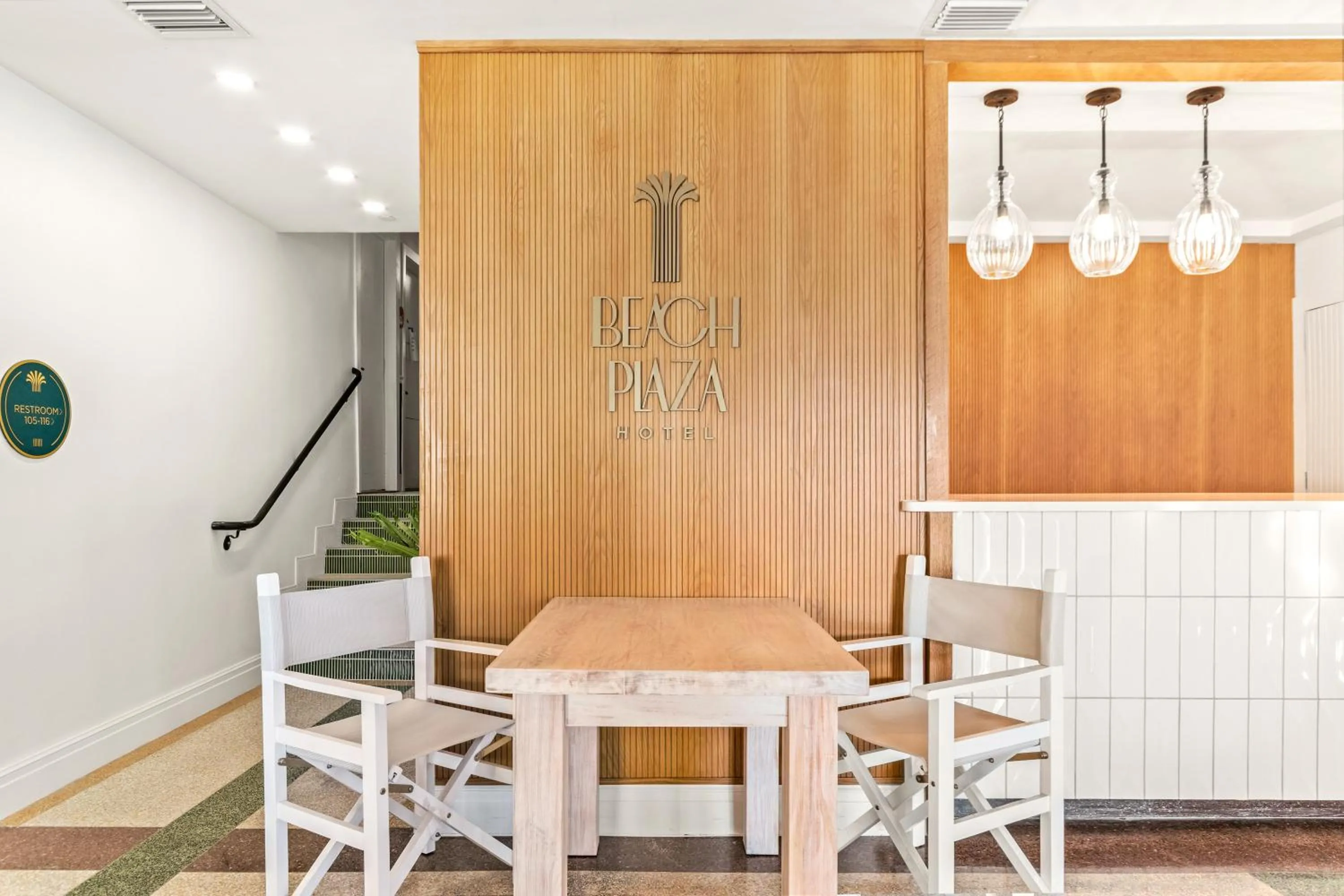 Lobby or reception in Beach Plaza