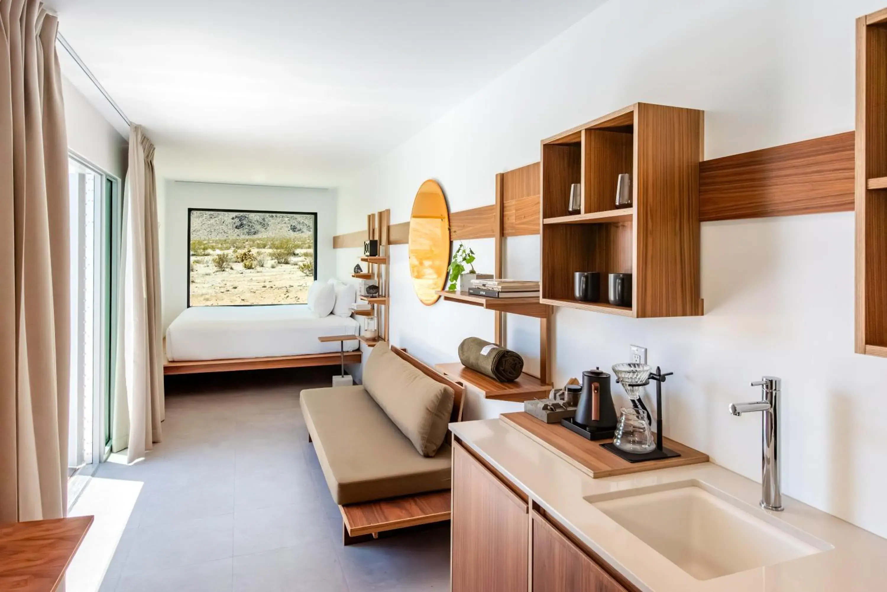 Bedroom, Bed in RESET Hotel Joshua Tree Bedroom, Bed in RESET Hotel Joshua Tree