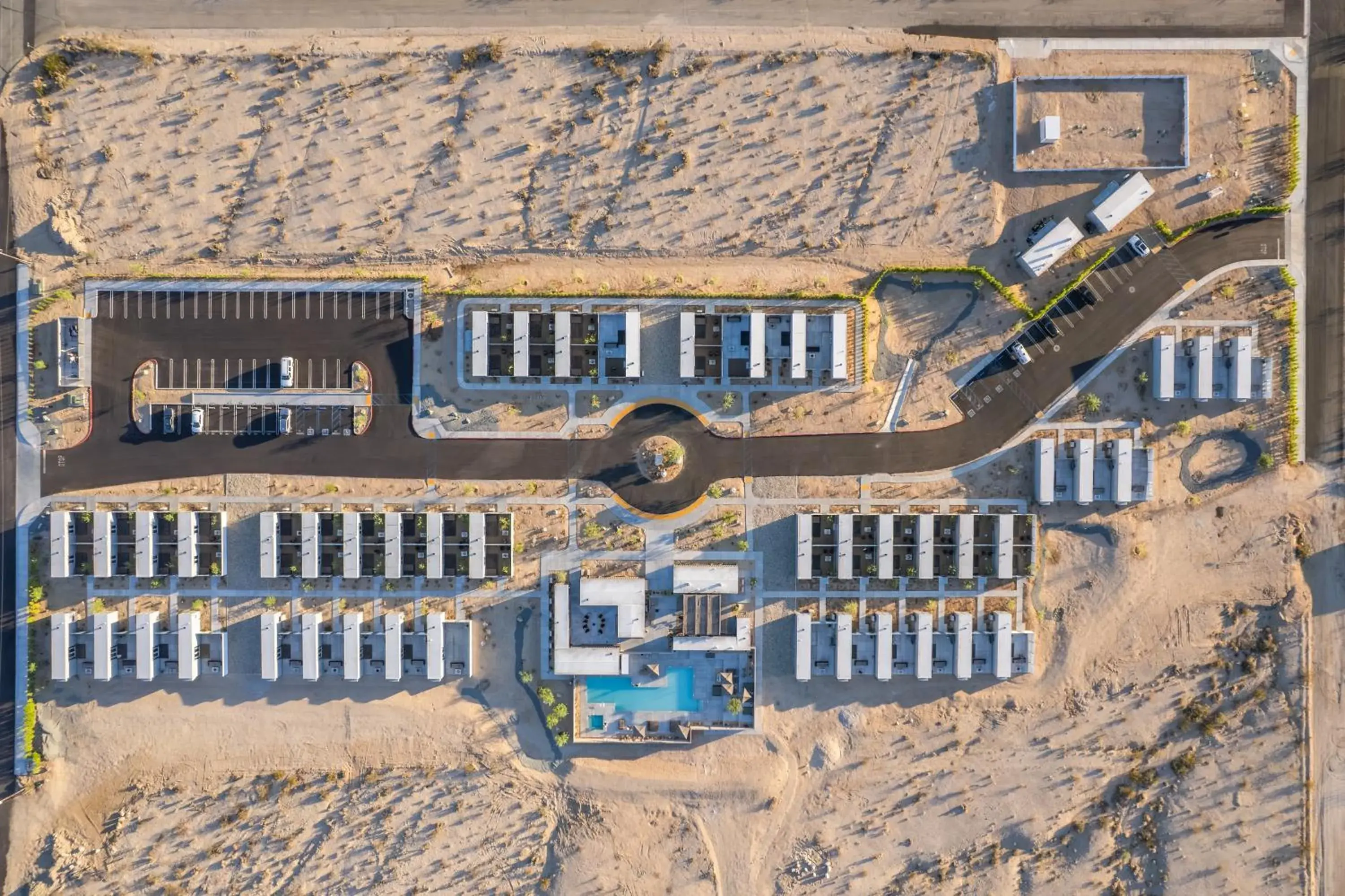 Property building in RESET Hotel Joshua Tree Property building in RESET Hotel Joshua Tree