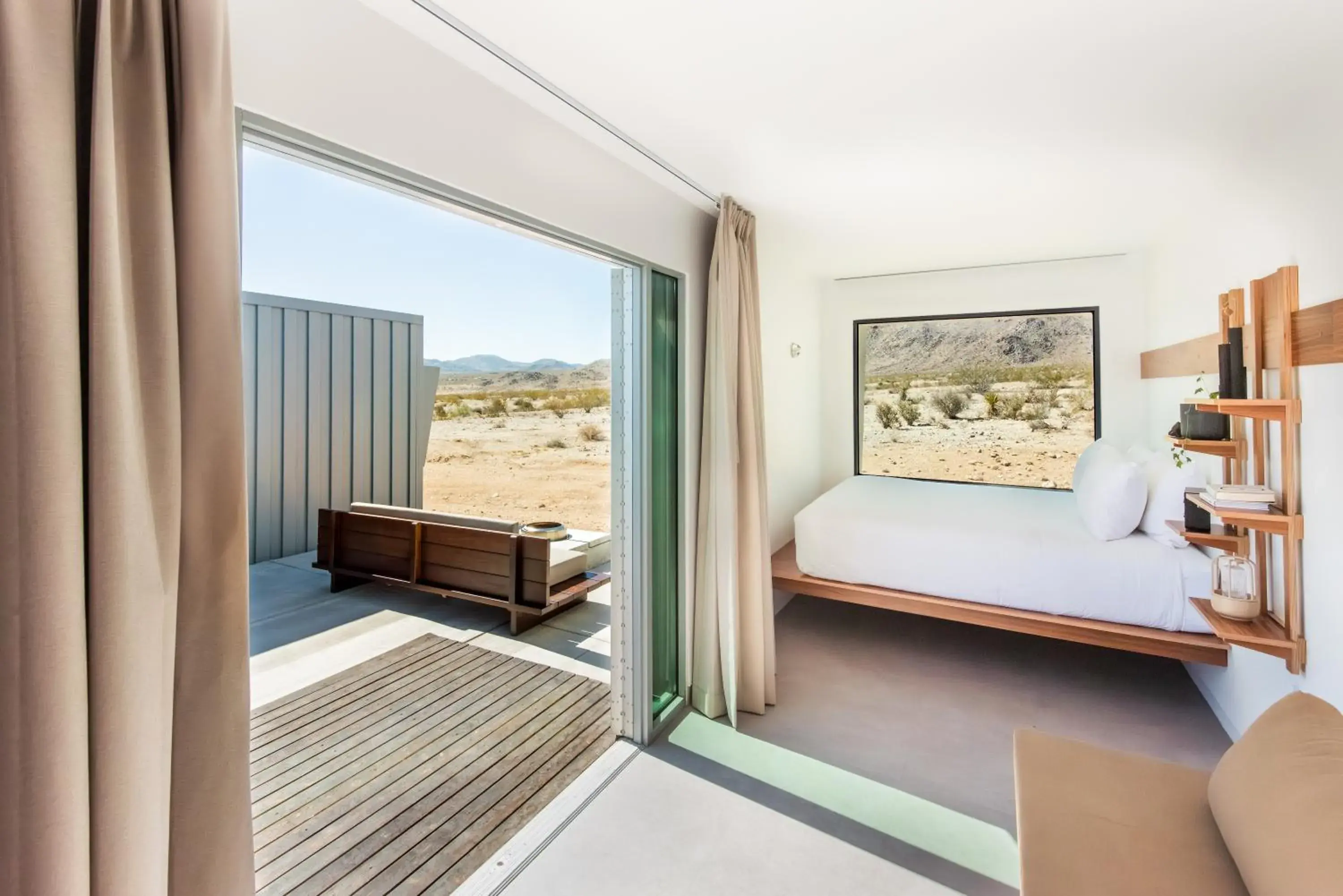 Bedroom, Bed in RESET Hotel Joshua Tree Bedroom, Bed in RESET Hotel Joshua Tree