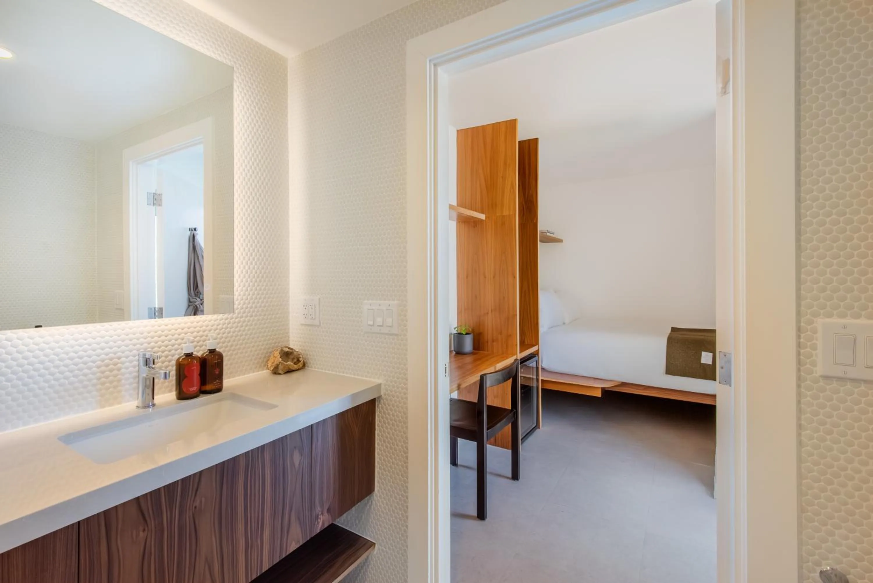 Bathroom in RESET Hotel Joshua Tree