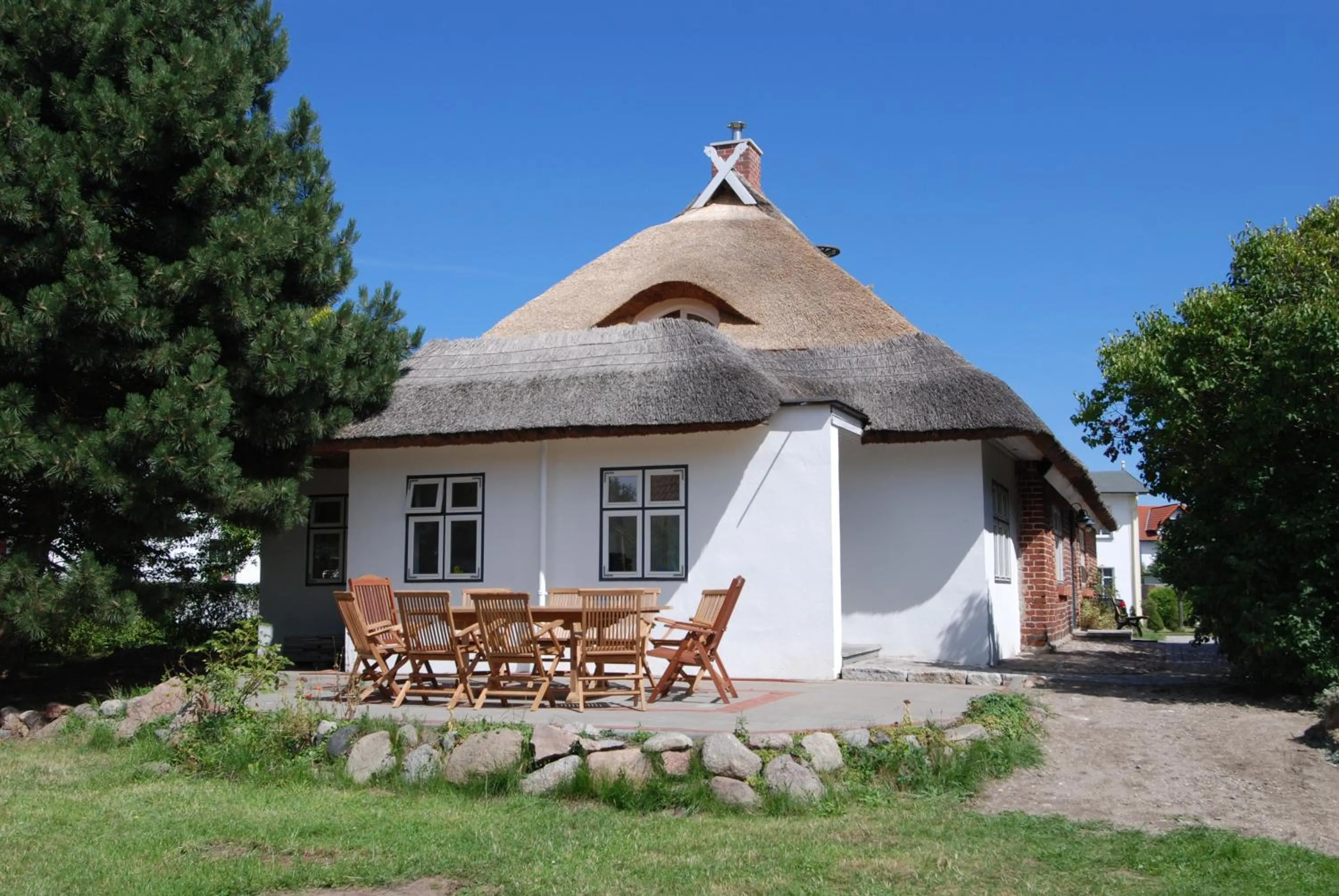 Fischerhaus Baabe - WG 01 mit Terrasse, natur- und strandnah