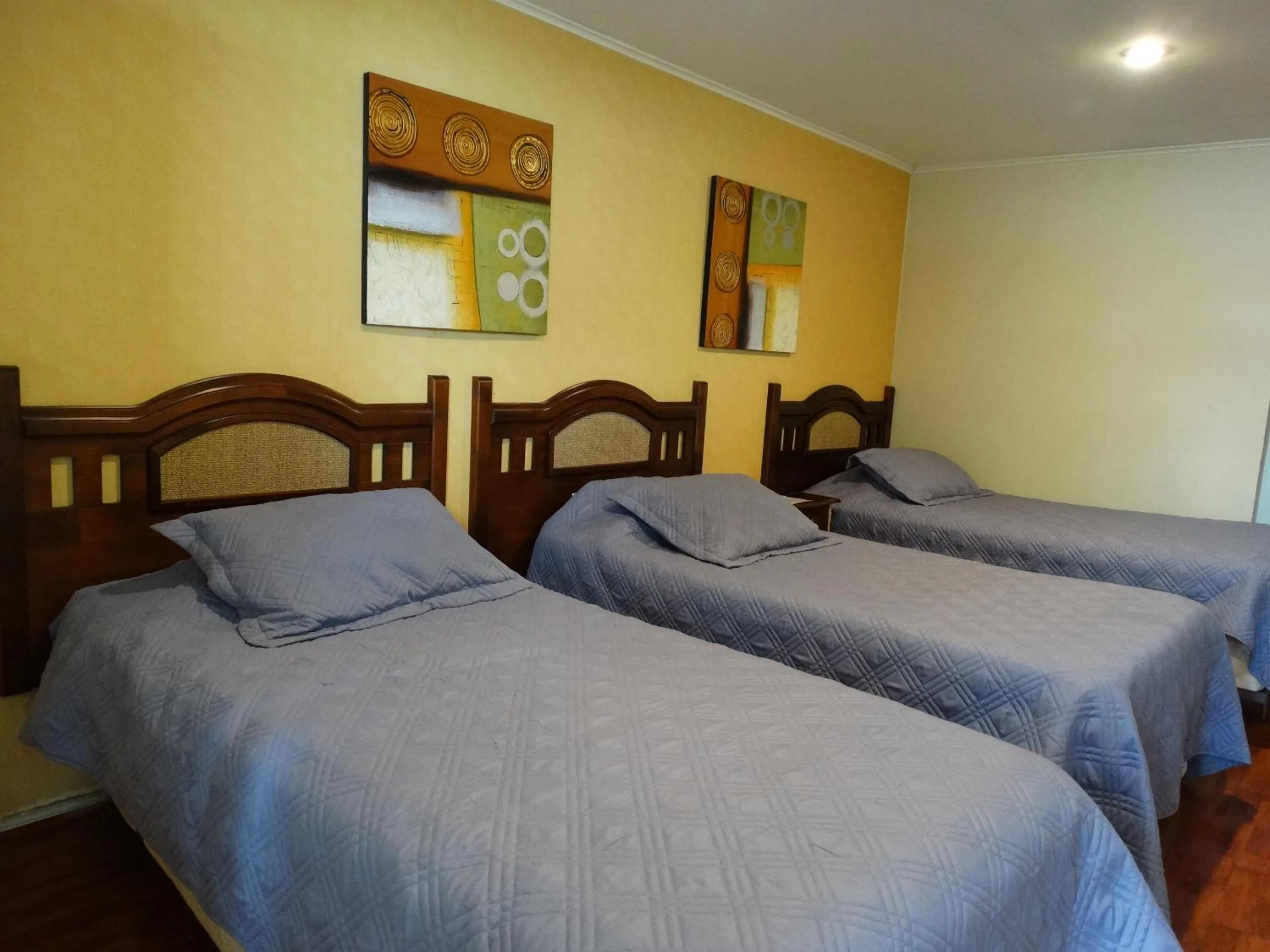 Bed in Hostal Don Guillermo