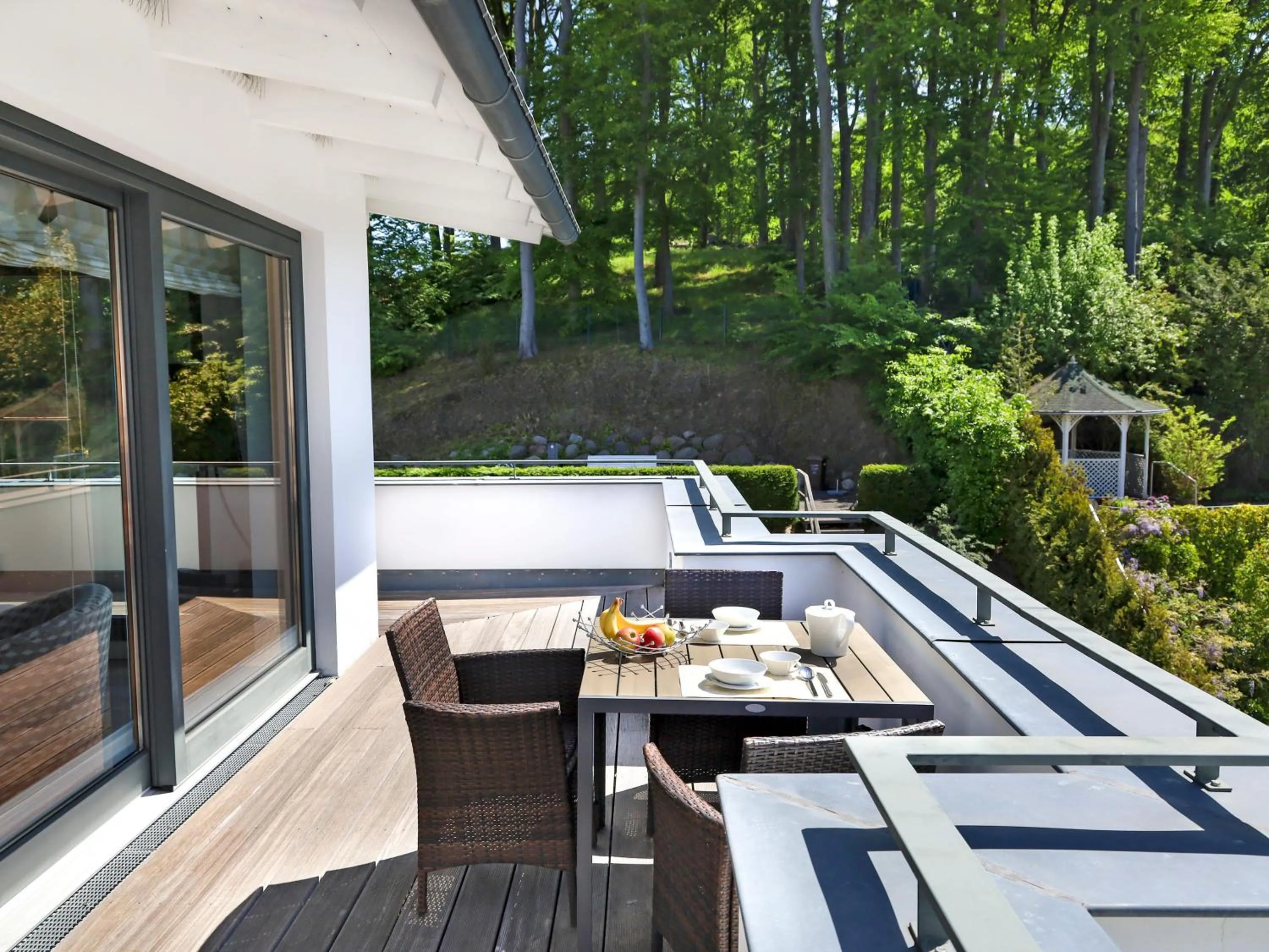 View (from property/room) in Villa Paula in Sellin - Penthouse mit Kamin und Dachterrasse