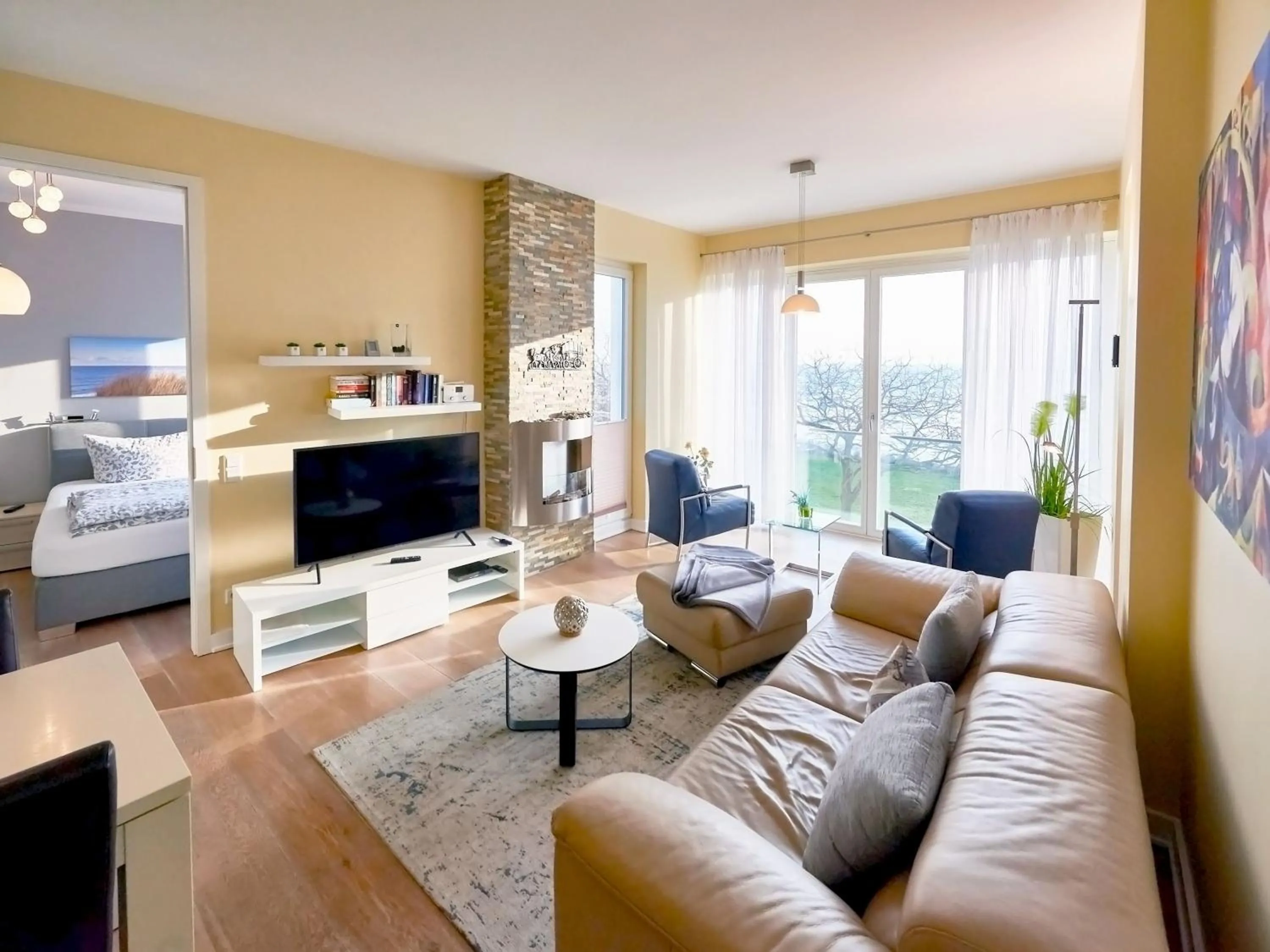 Ostseeresidenz Sassnitz - WG 16 mit Kamin, Sauna, Meerblick