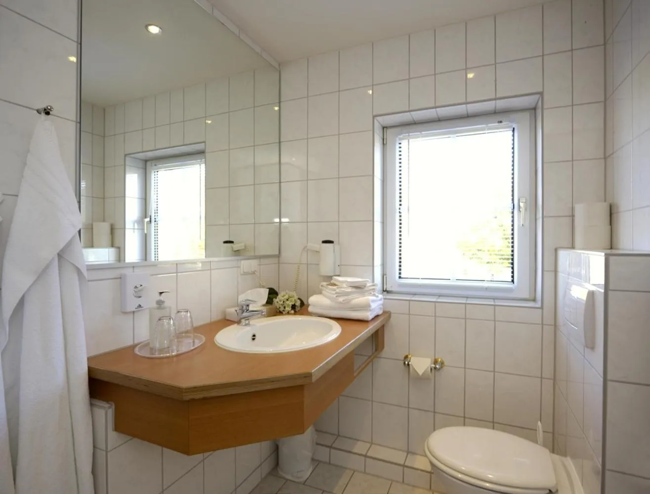 Bathroom in Hotel und Restaurant "Zur Zwiebel"