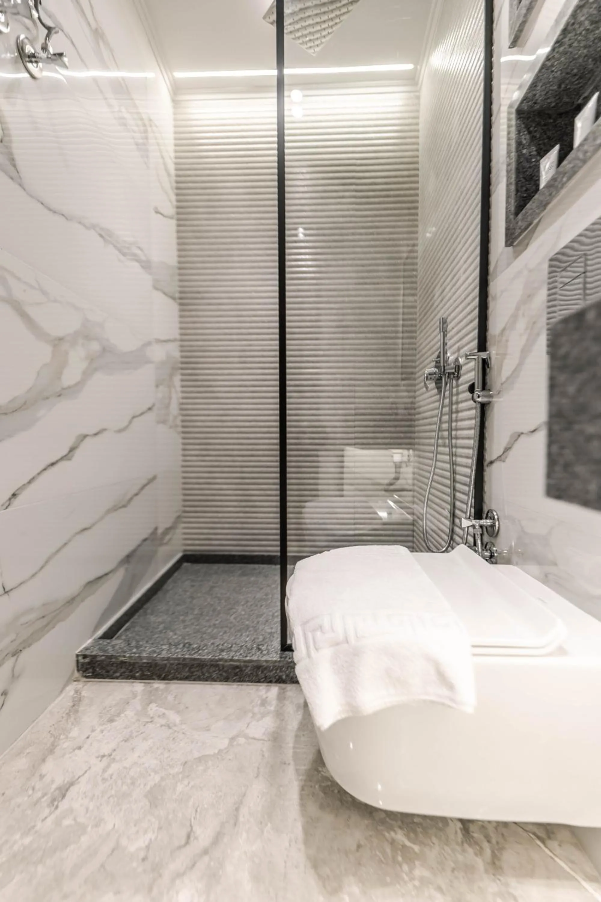 Bathroom in Remal Pyramids Hotel