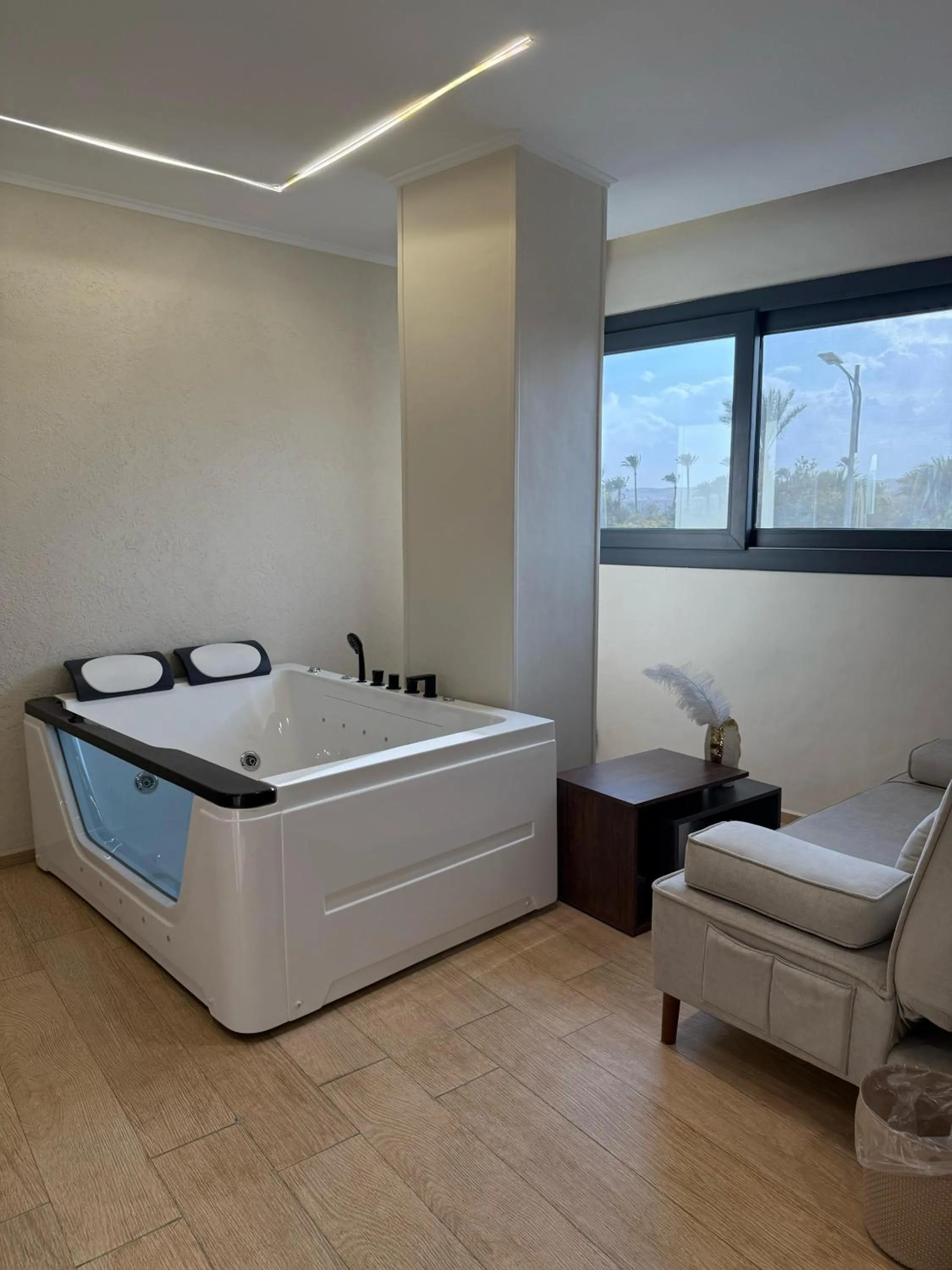 Bed in Remal Pyramids Hotel