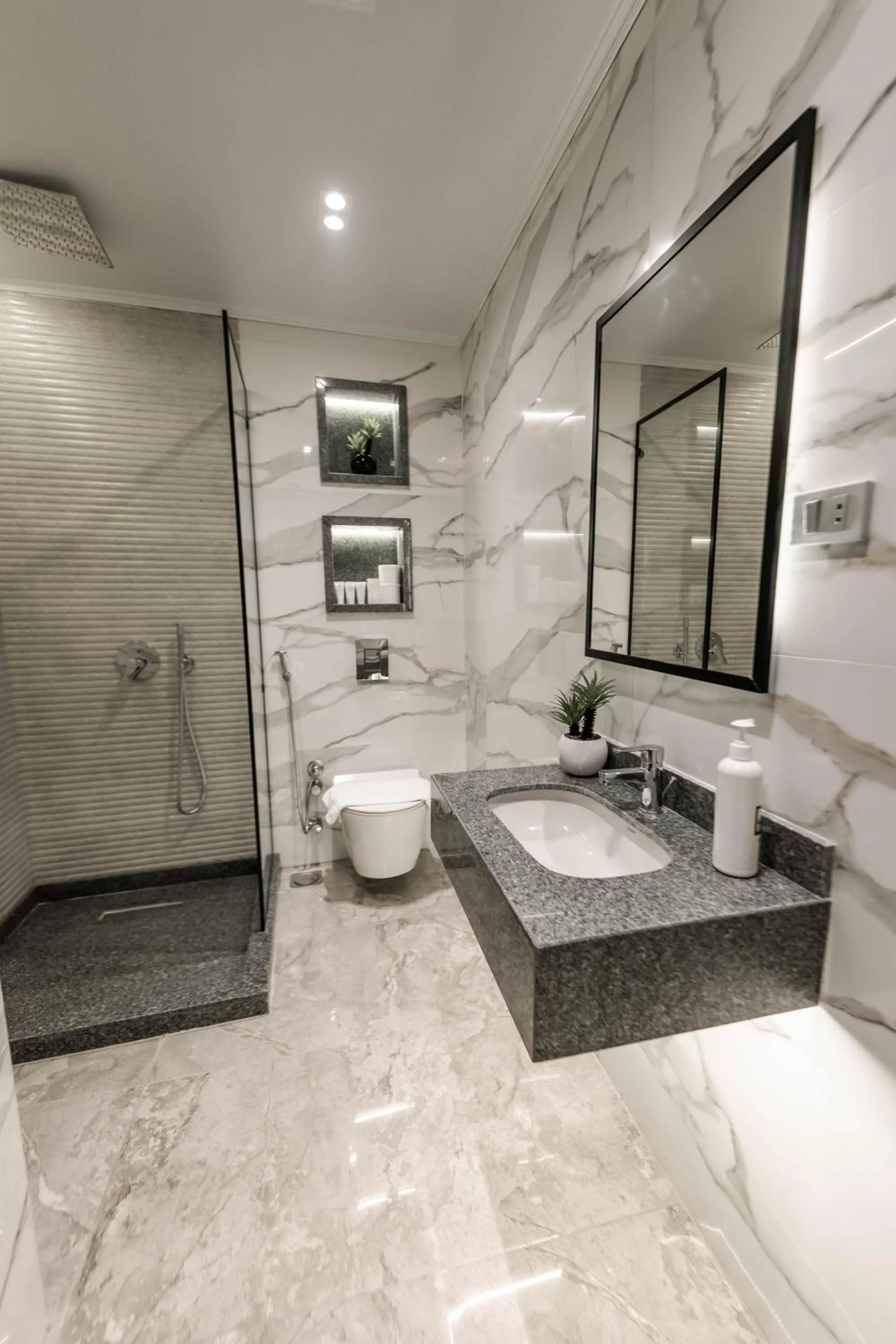 Bathroom in Remal Pyramids Hotel