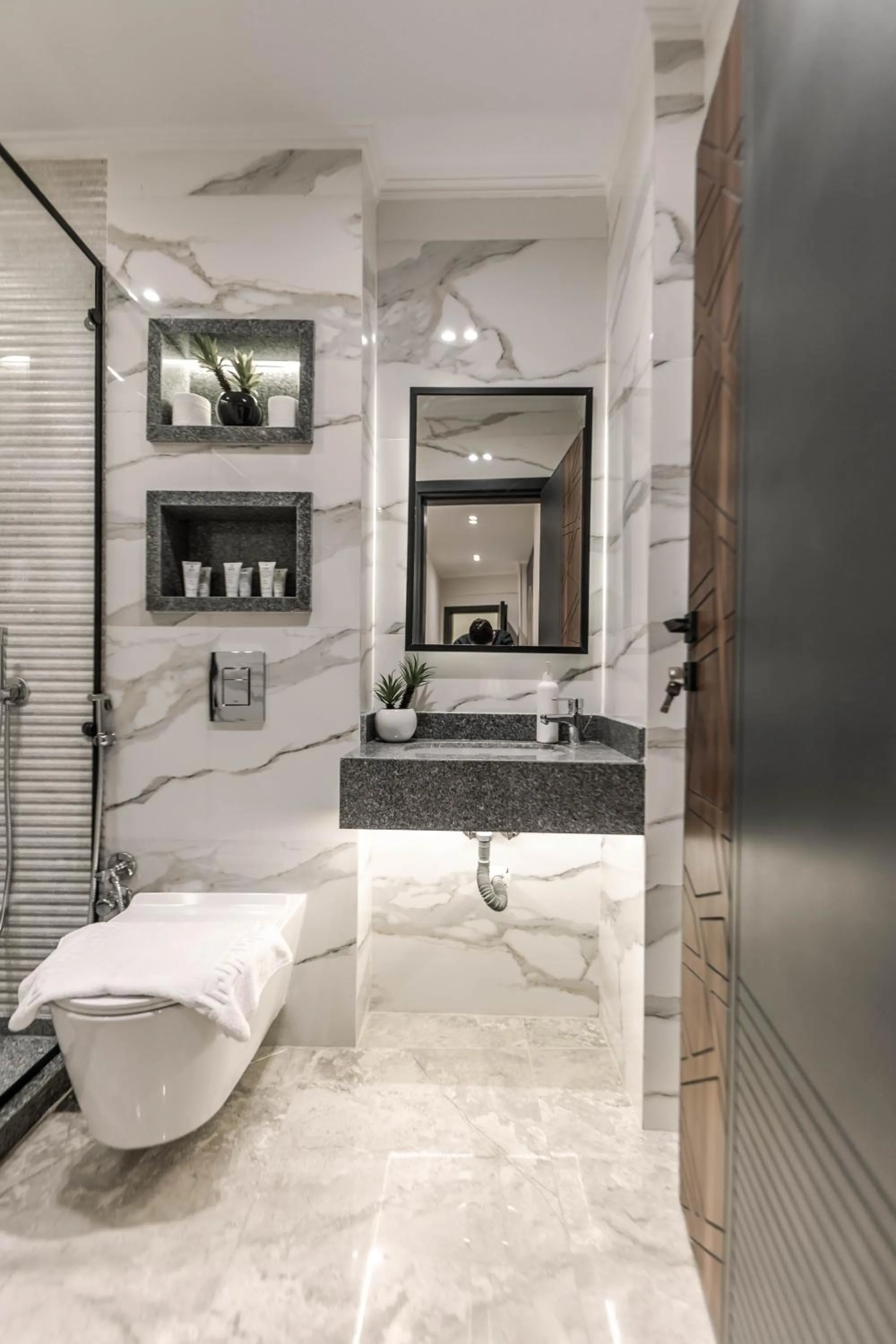 Bathroom in Remal Pyramids Hotel