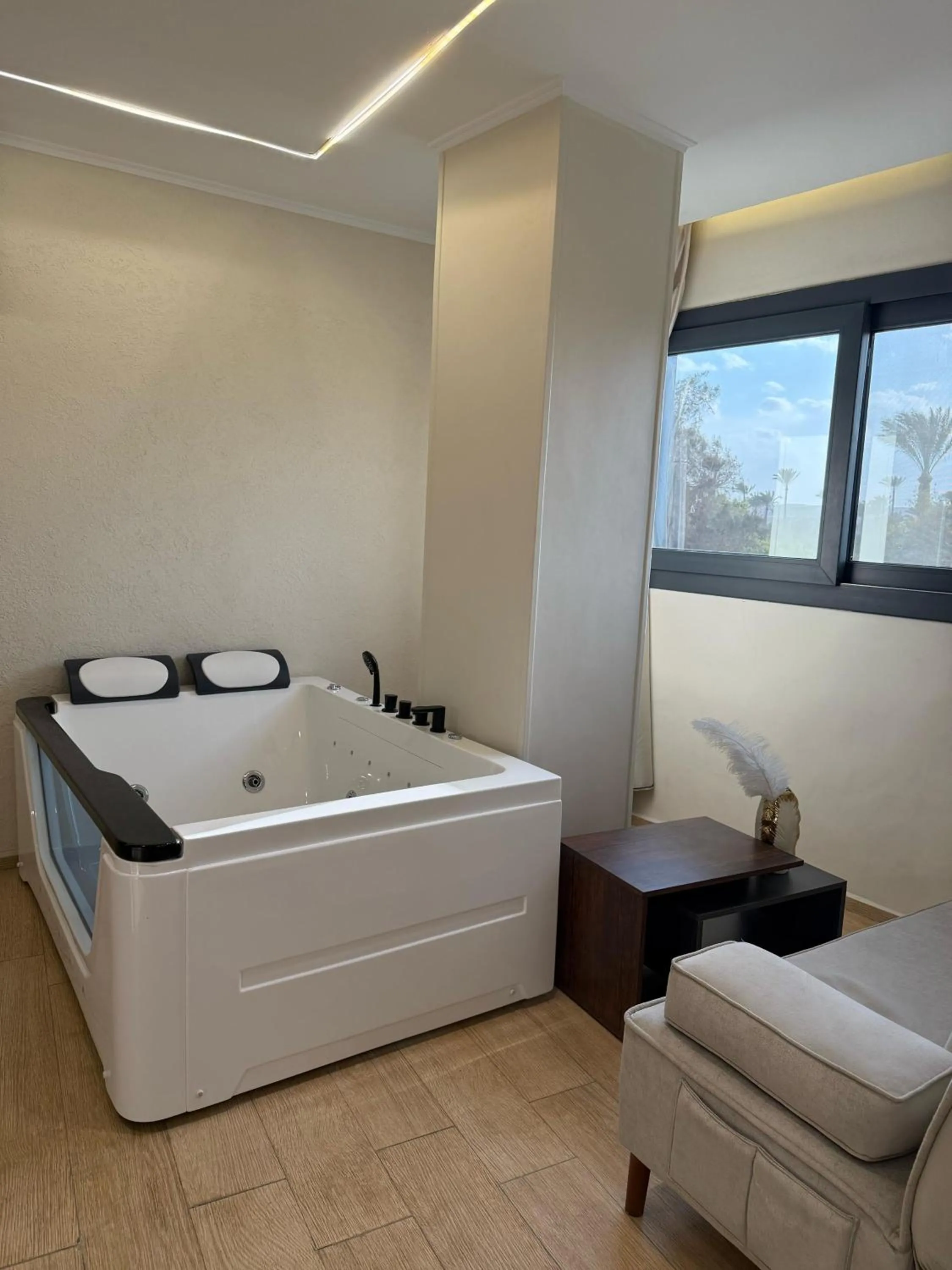 Bed in Remal Pyramids Hotel