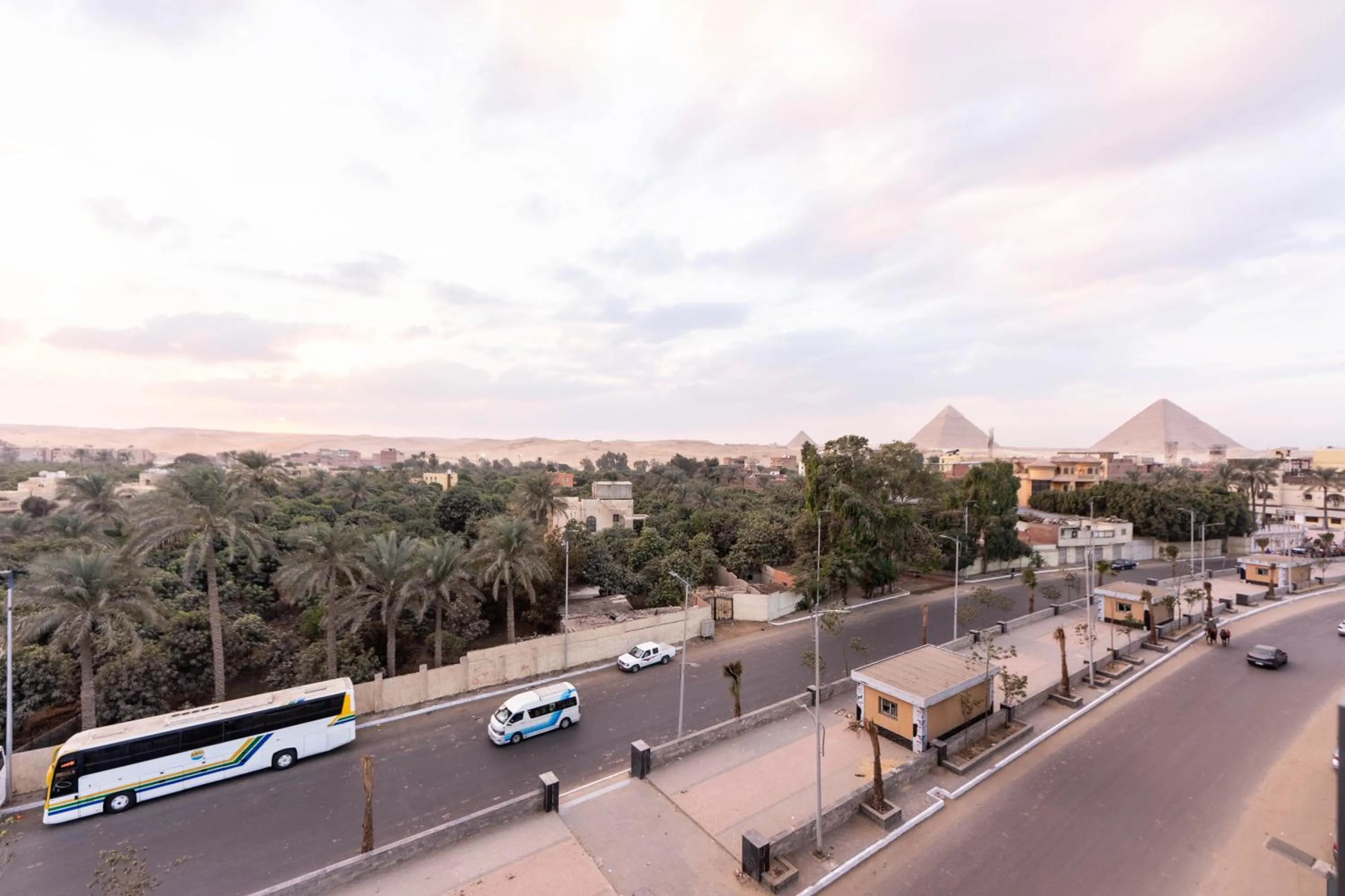 Property building in Remal Pyramids Hotel
