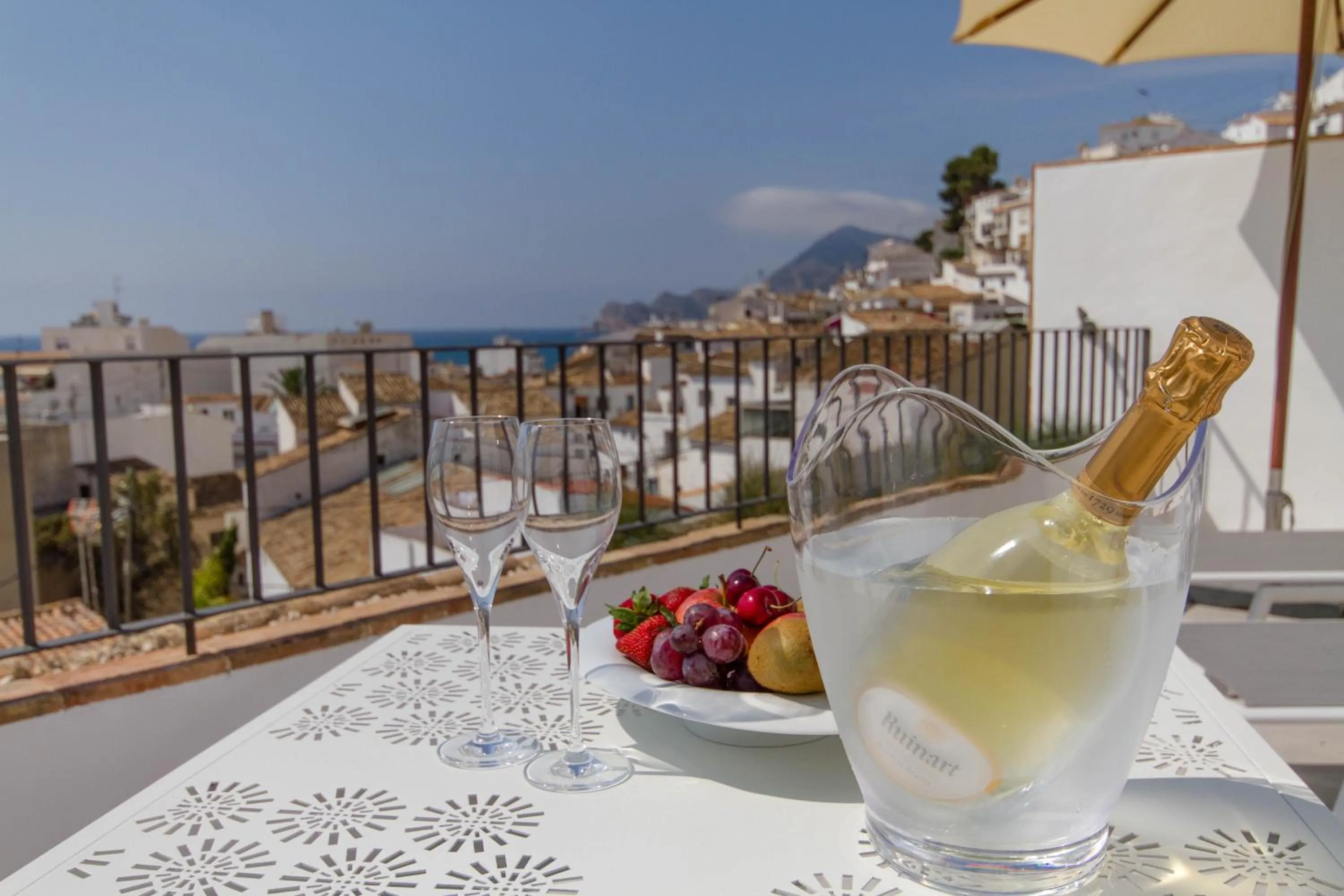 Balcony/Terrace in La Serena Boutique Hotel & Wellness - Altea
