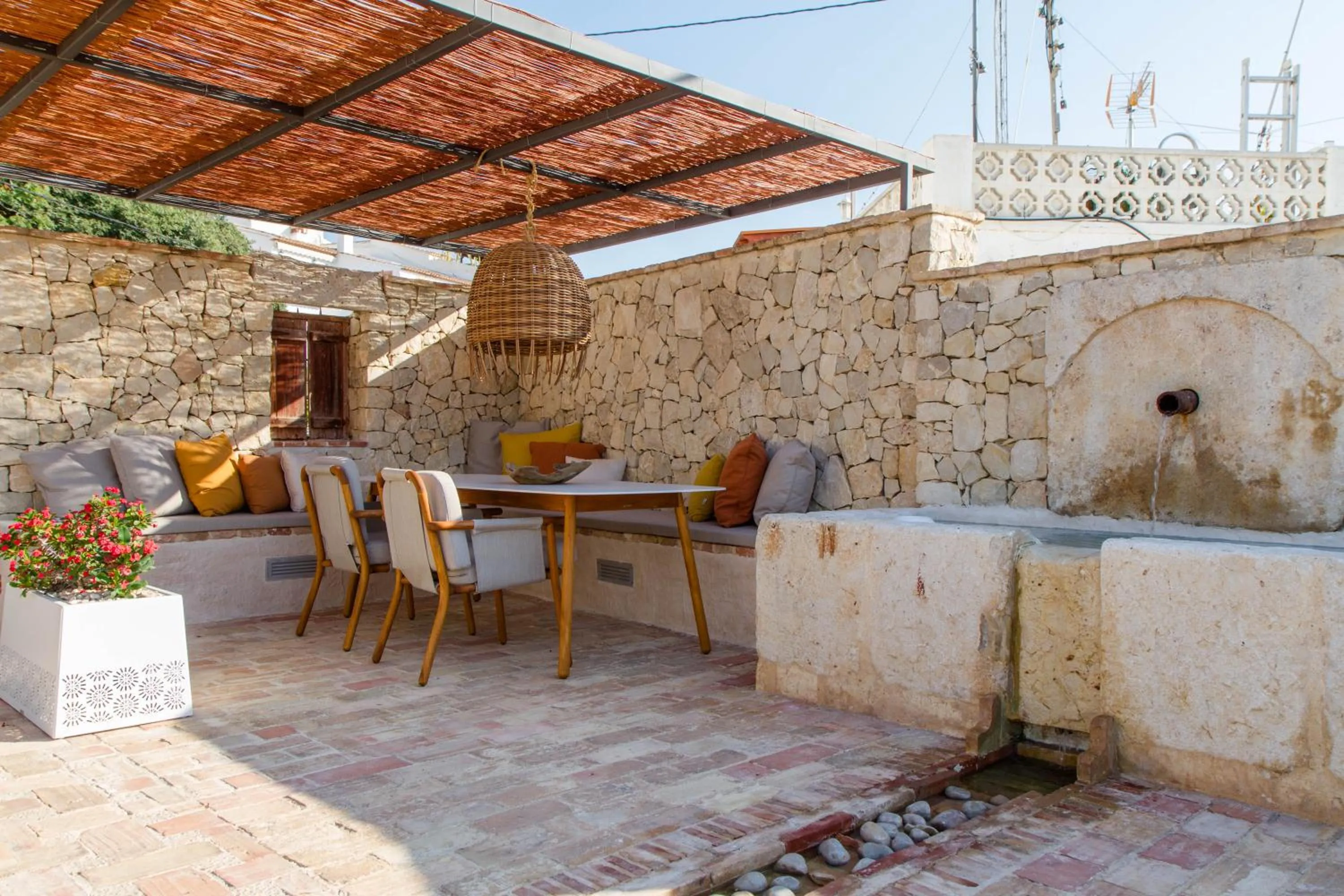 Patio in La Serena Boutique Hotel & Wellness - Altea