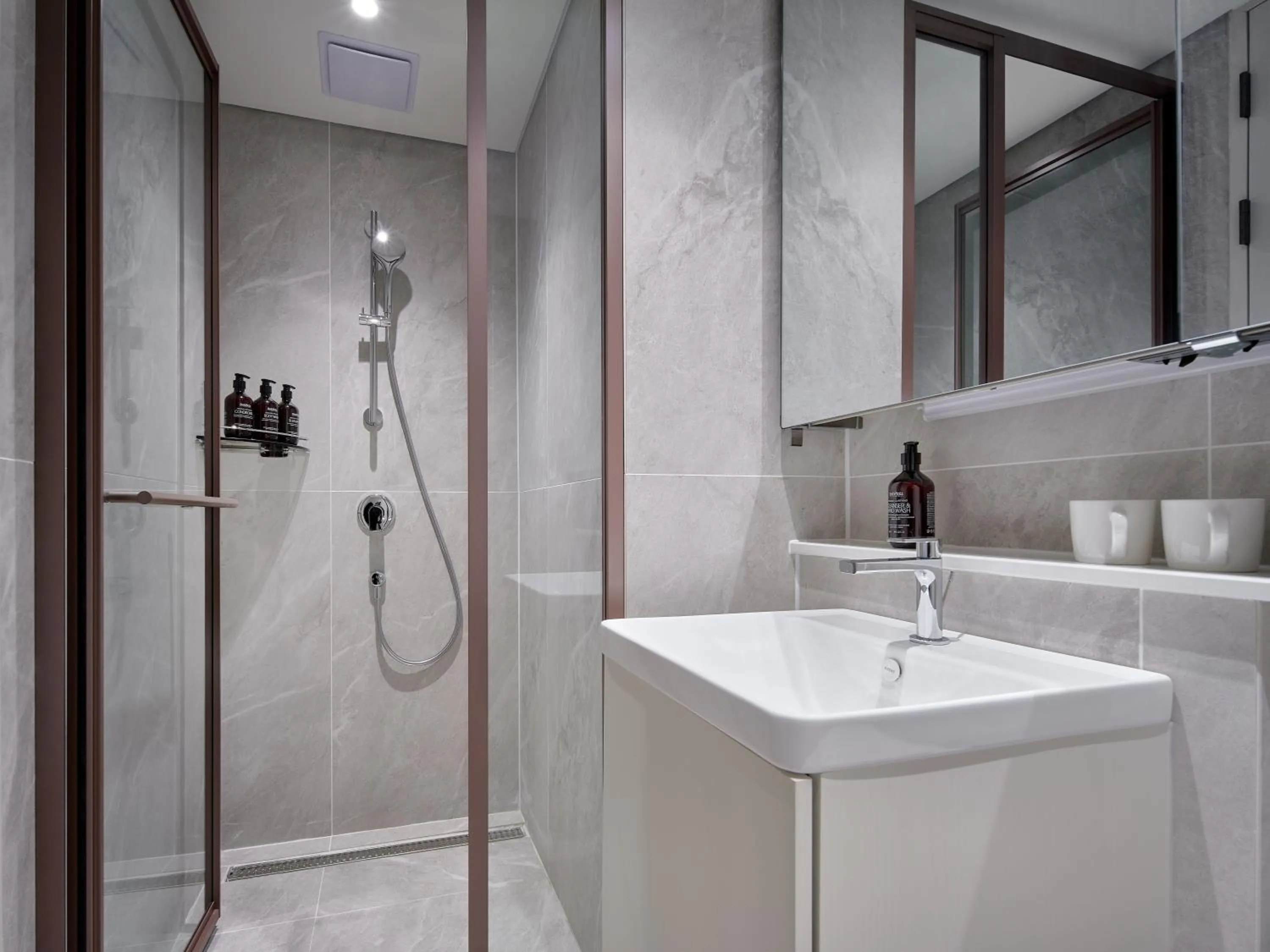 Bathroom in Hotel The Botanik Sewoon Myeongdong