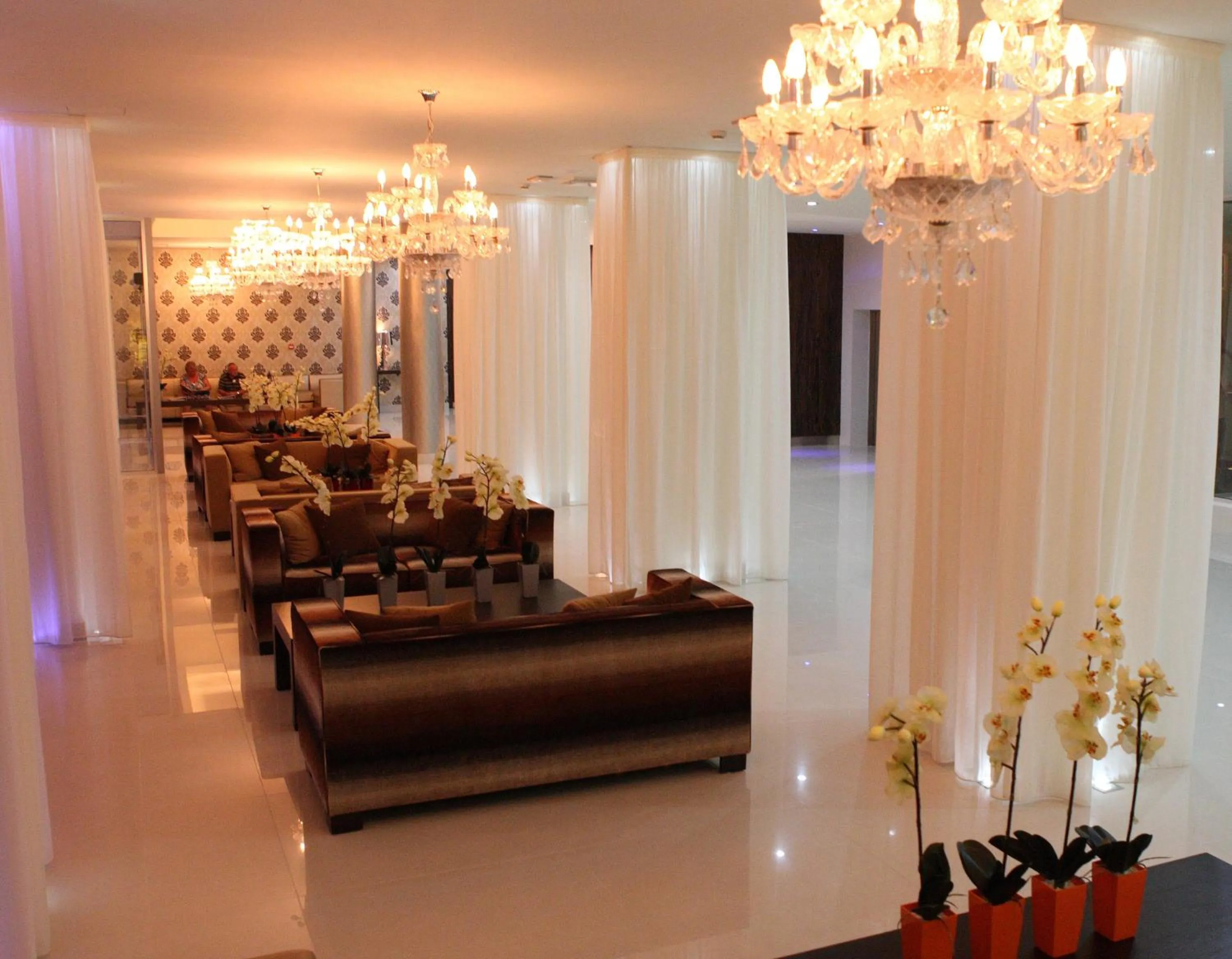 Lobby or reception in Vrissiana Boutique Beach Hotel