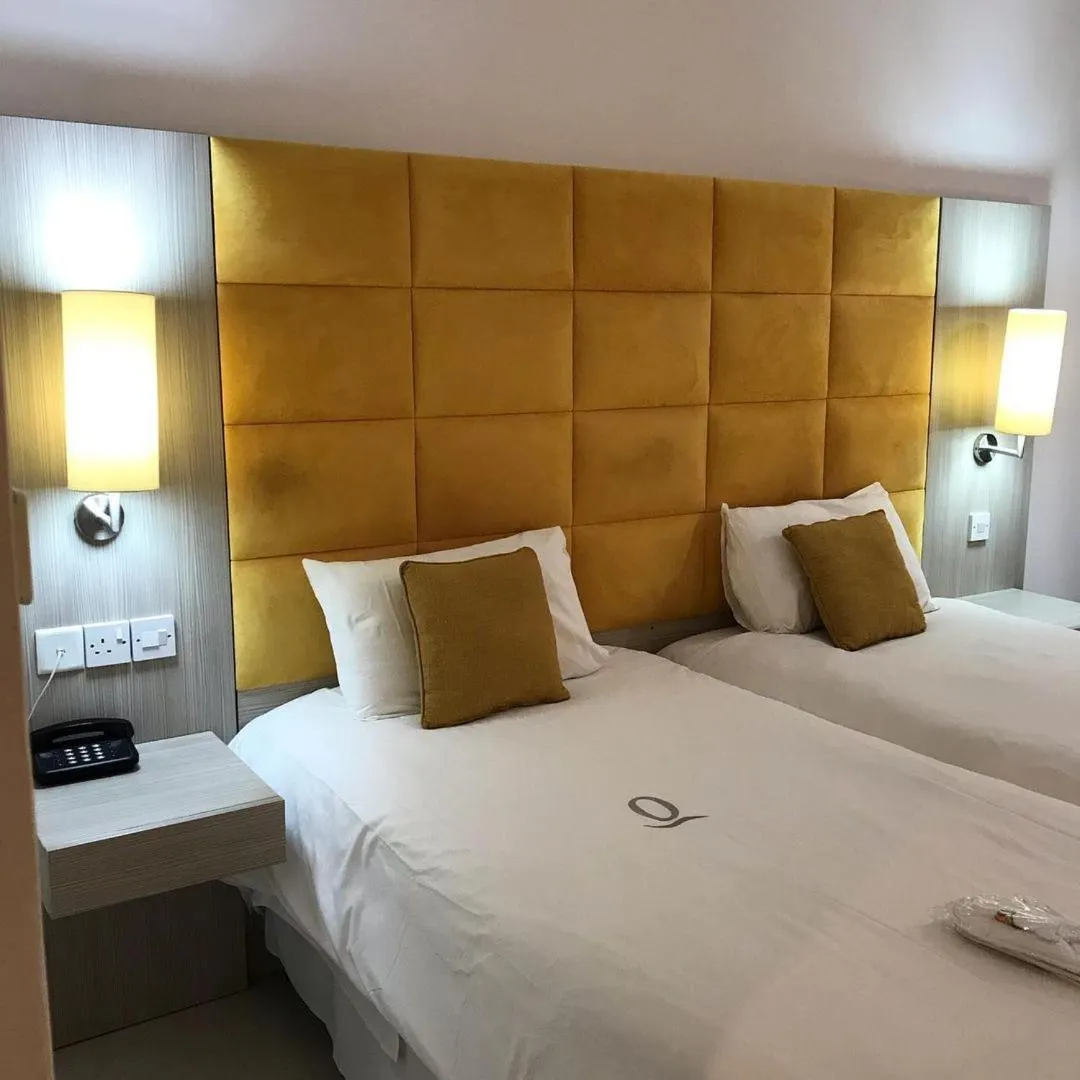 Bed in Odessa Beach Hotel