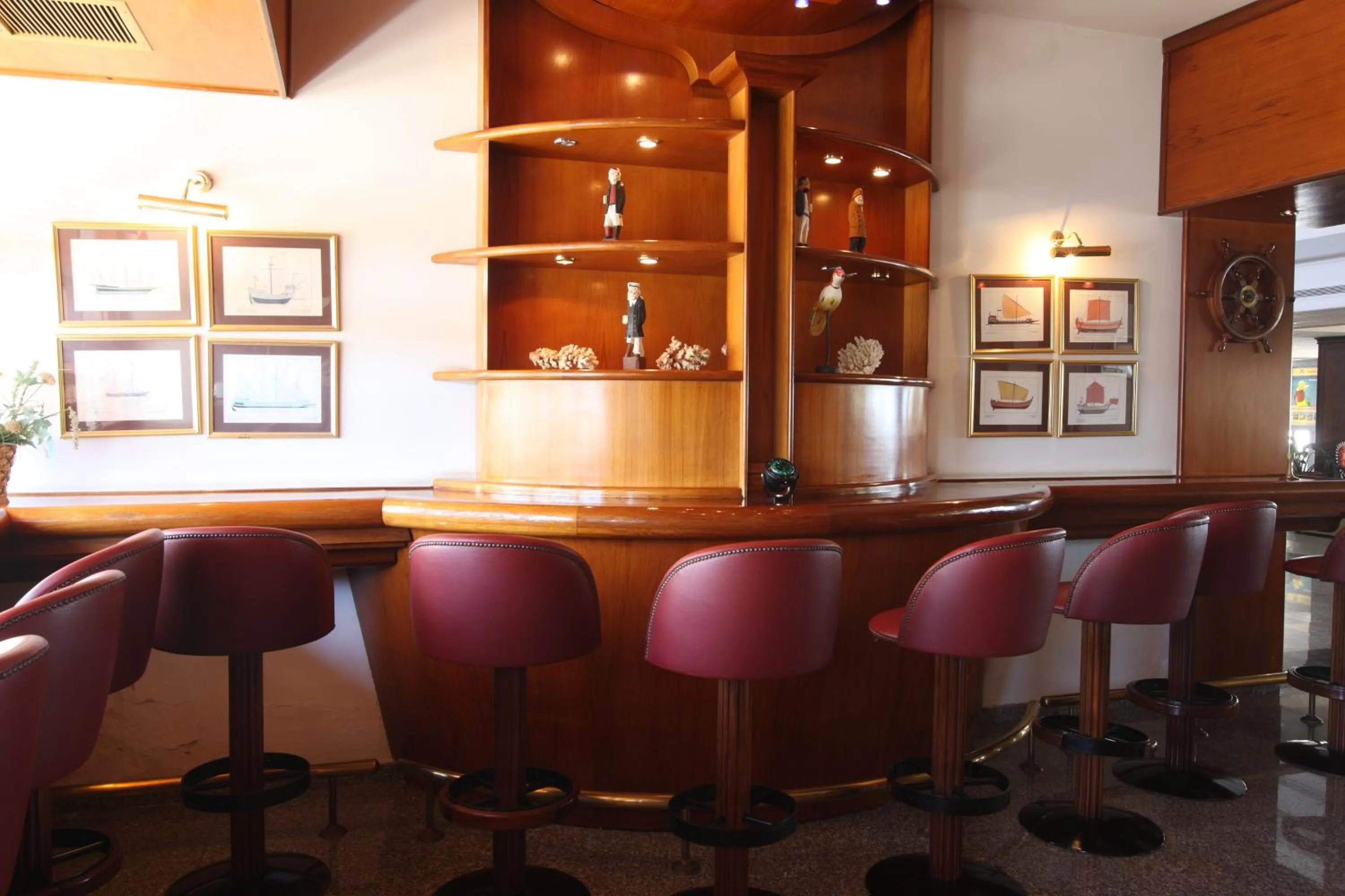 Lounge or bar in Odessa Beach Hotel