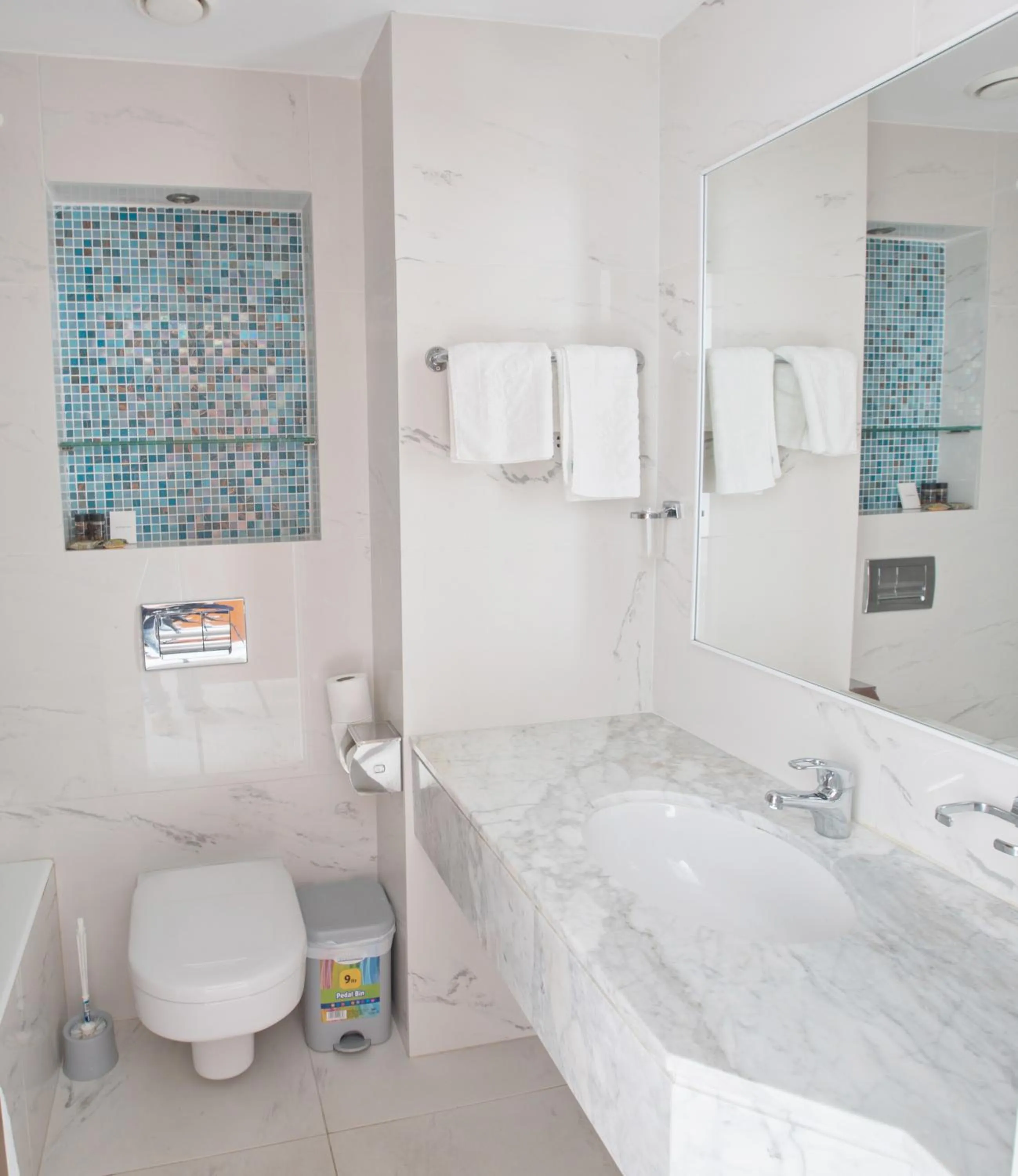 Toilet in Odessa Beach Hotel