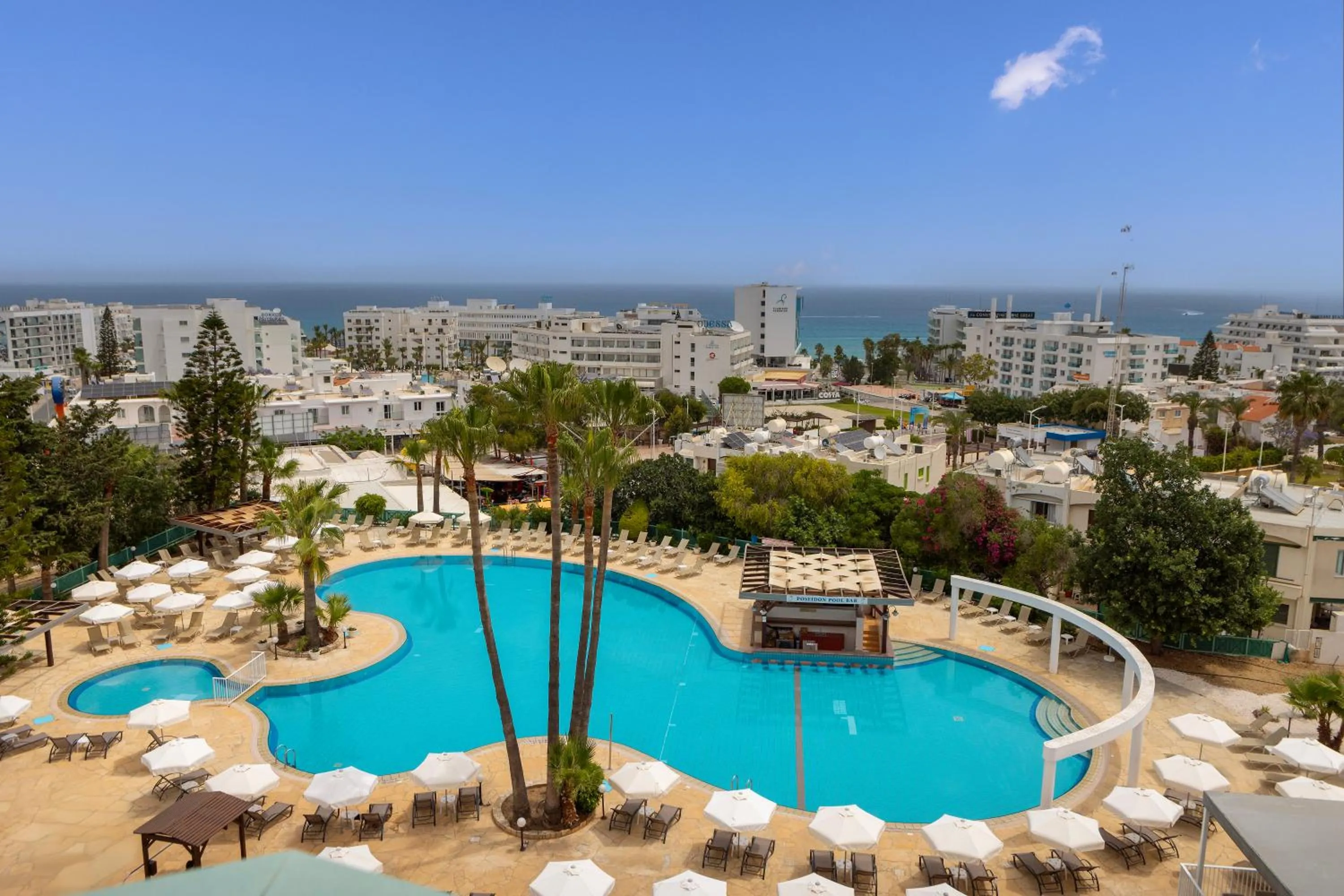 Swimming pool in Antigoni Hotel