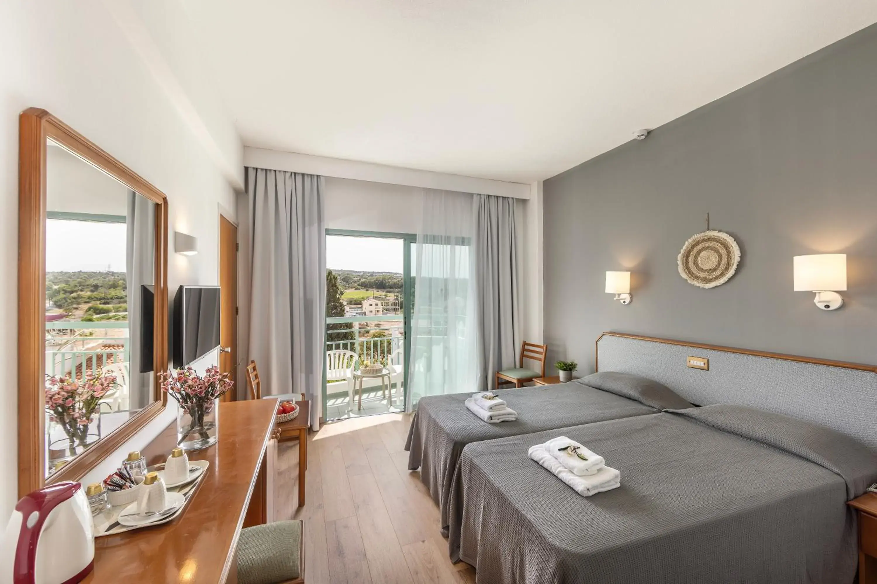 Bed in Antigoni Hotel Bed in Antigoni Hotel