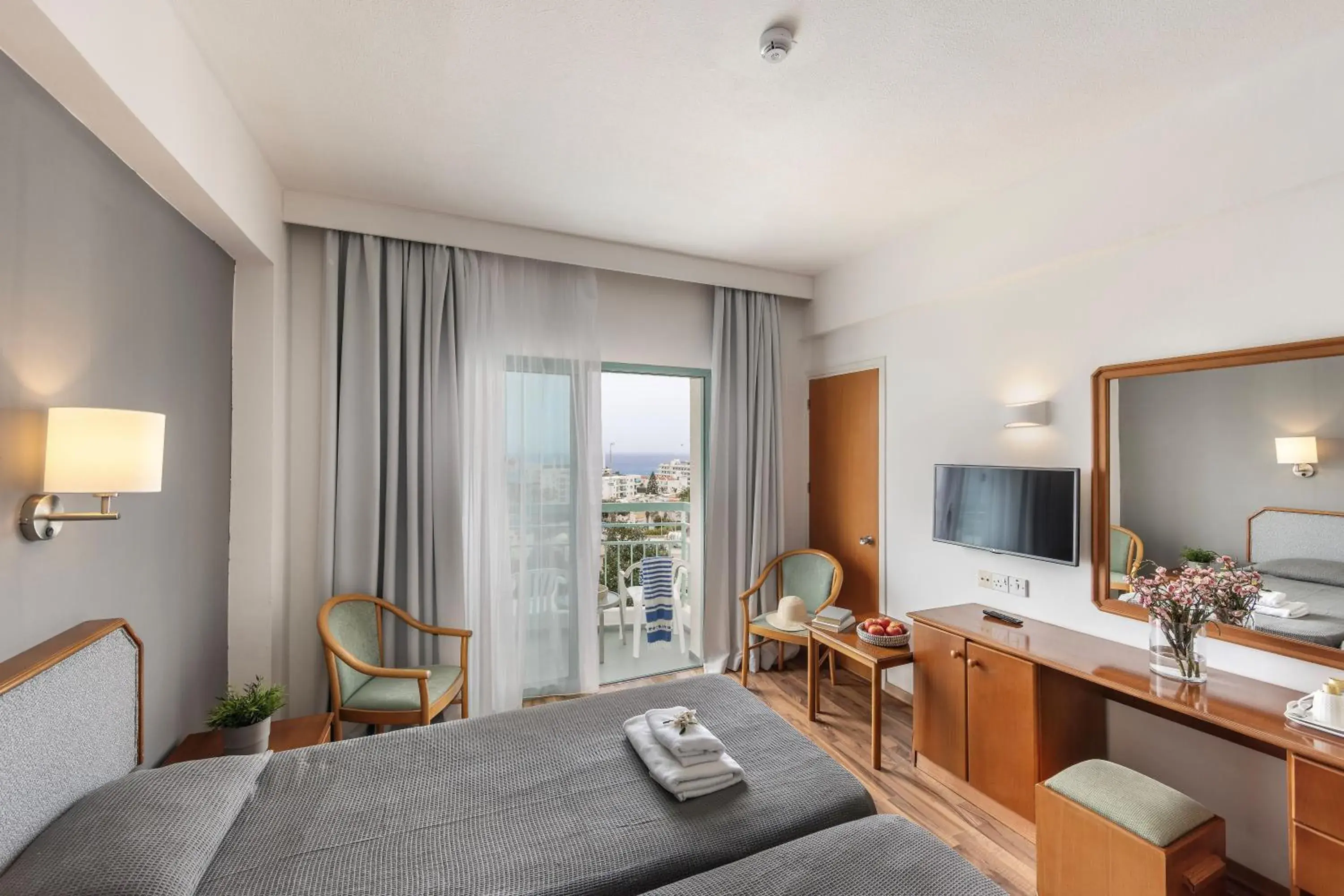 Bed in Antigoni Hotel Bed in Antigoni Hotel