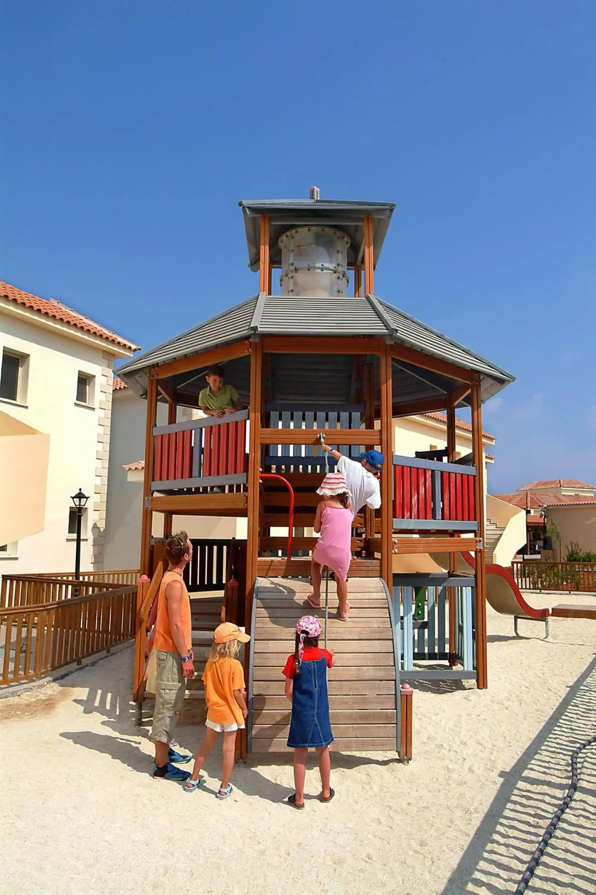 Children play ground in Tsokkos Paradise Holiday Village