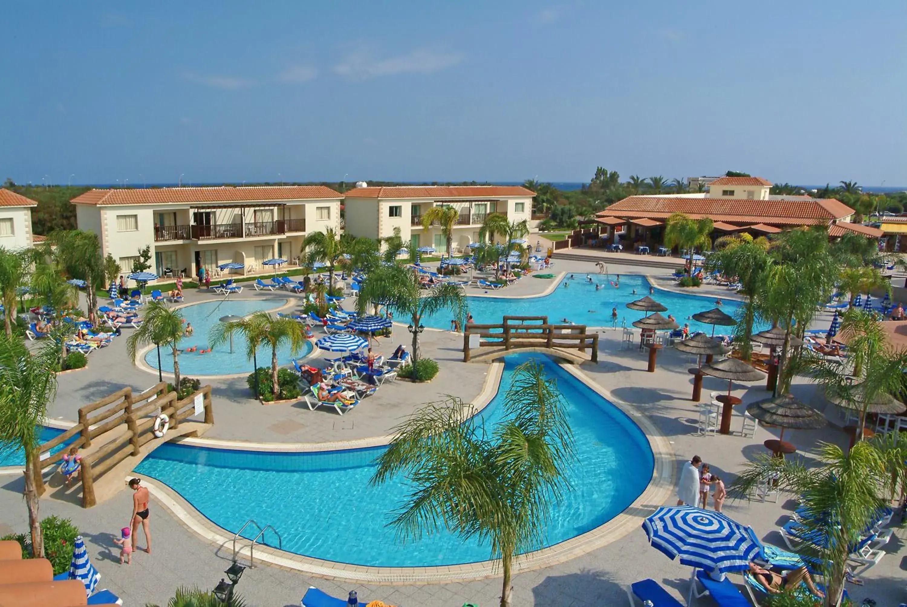 Pool View in Tsokkos Paradise Holiday Village
