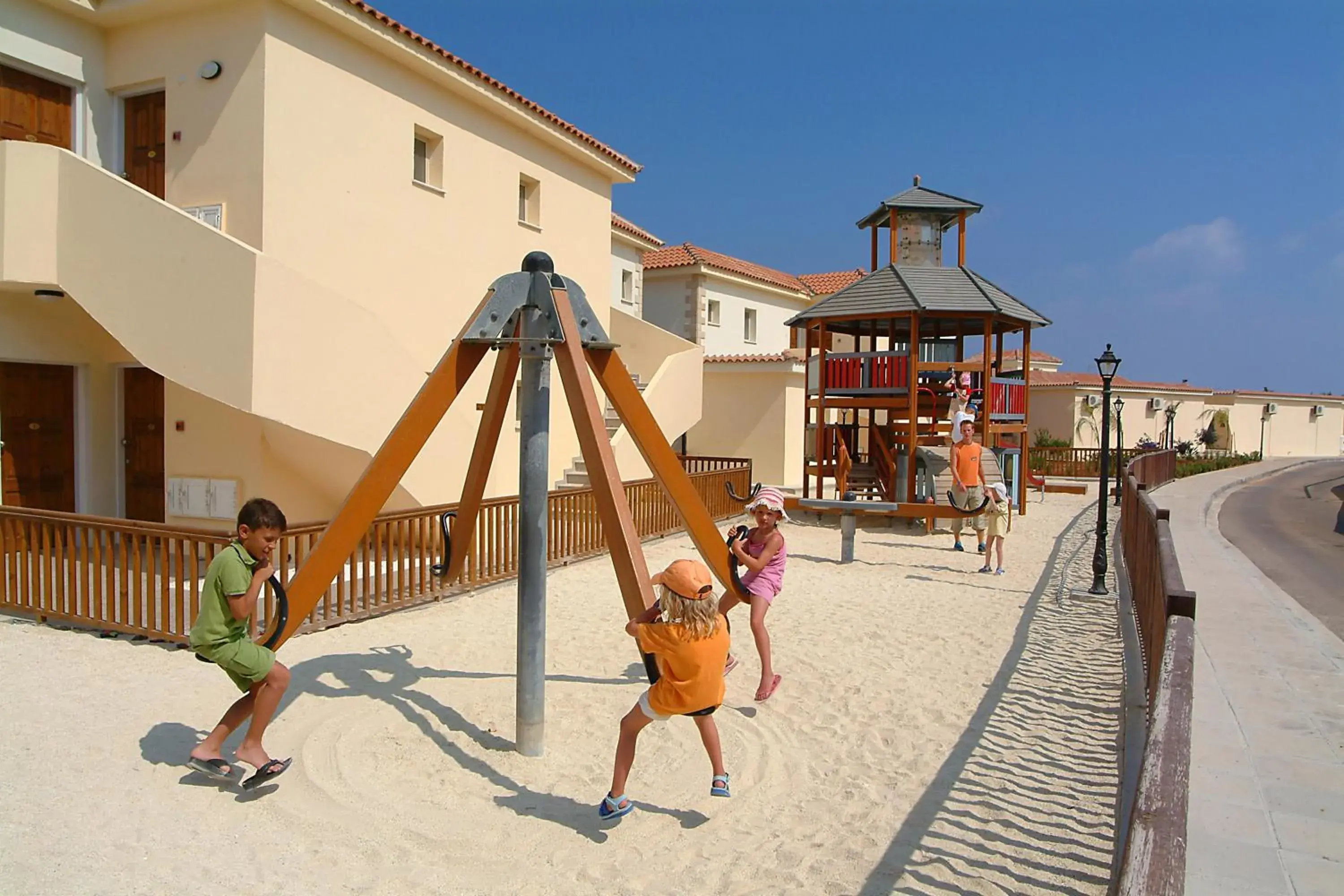 Children play ground in Tsokkos Paradise Holiday Village