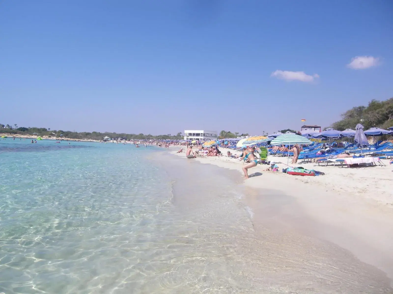 Beach in Tsokkos Paradise Holiday Village