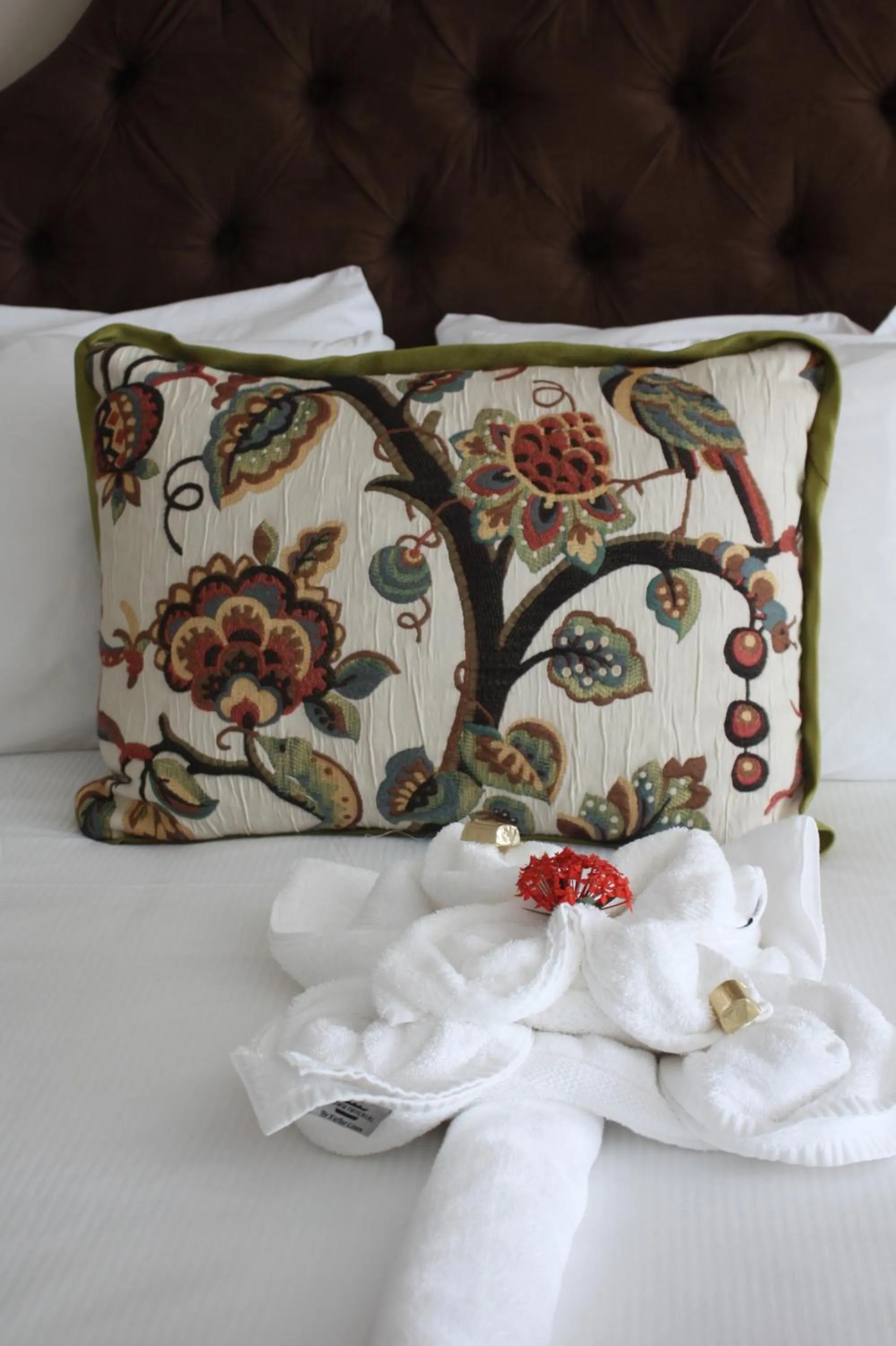 Bed in Hotel Gran David