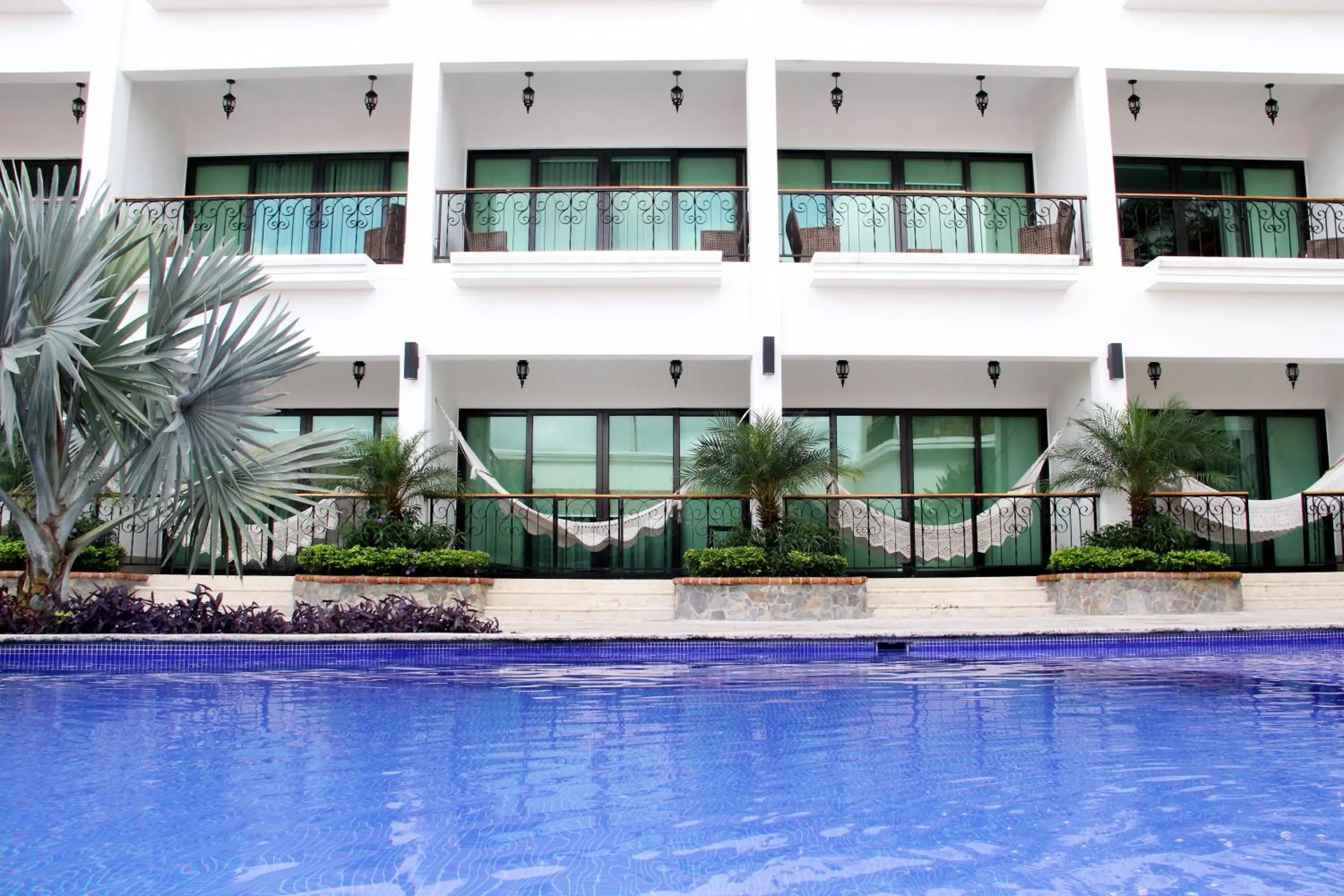 Property building in Hotel Gran David