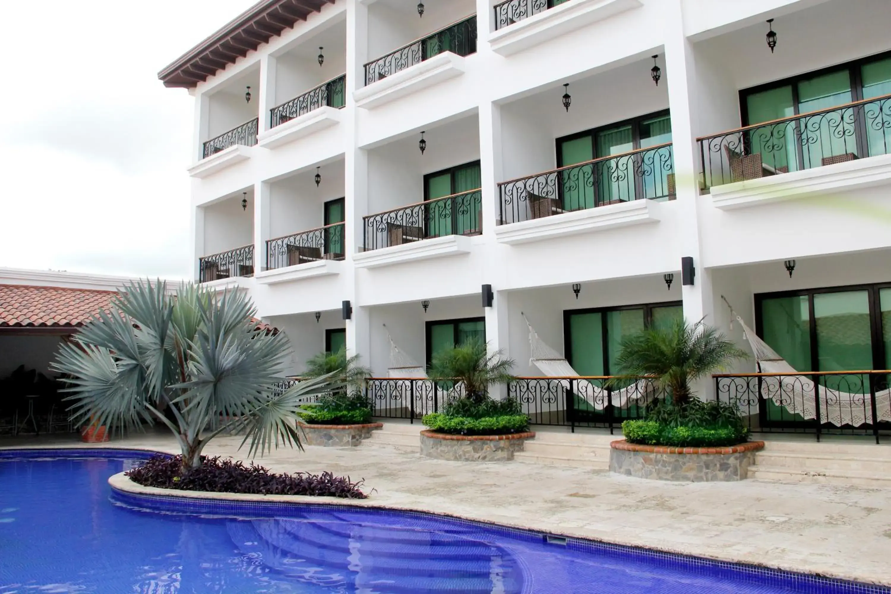 Balcony/Terrace in Hotel Gran David Balcony/Terrace in Hotel Gran David