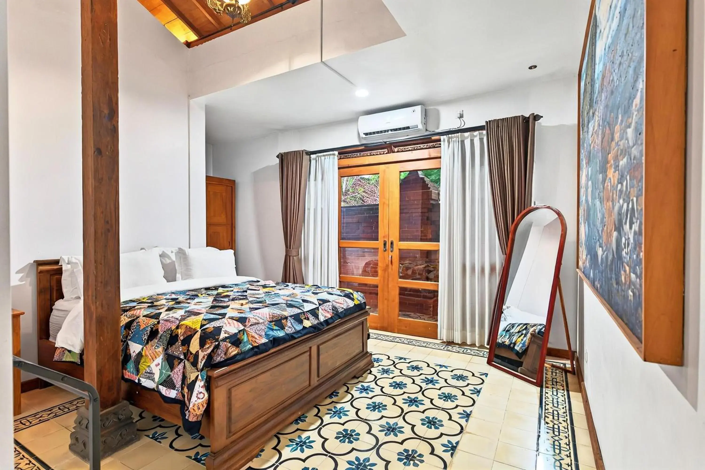 Bed in Joglo Wardani Bed in Joglo Wardani