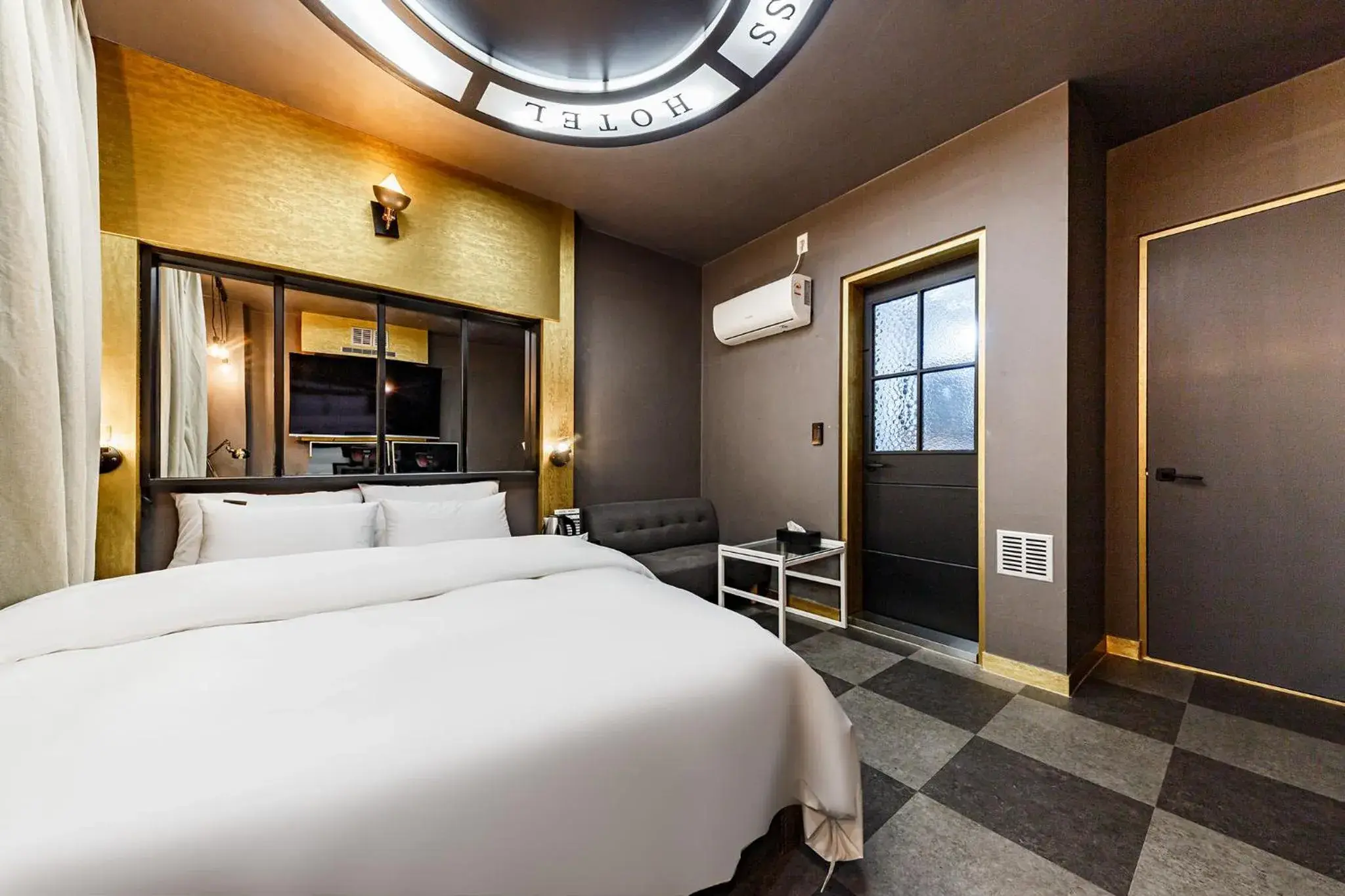 Bed in Seosan No25 Hotel Bed in Seosan No25 Hotel