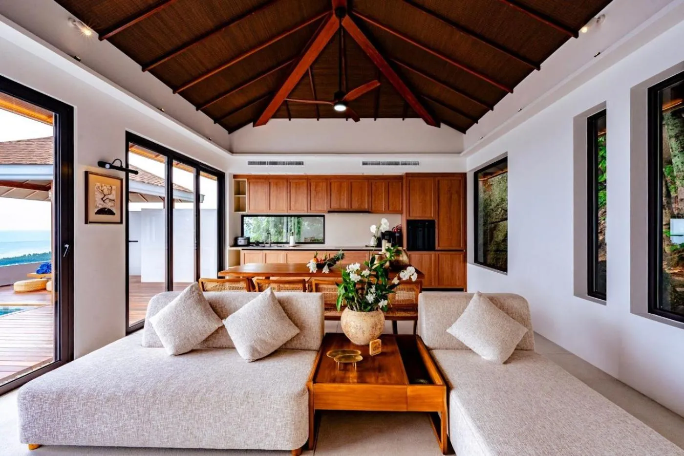 Patio in Anzhu Seamate Villa Samui