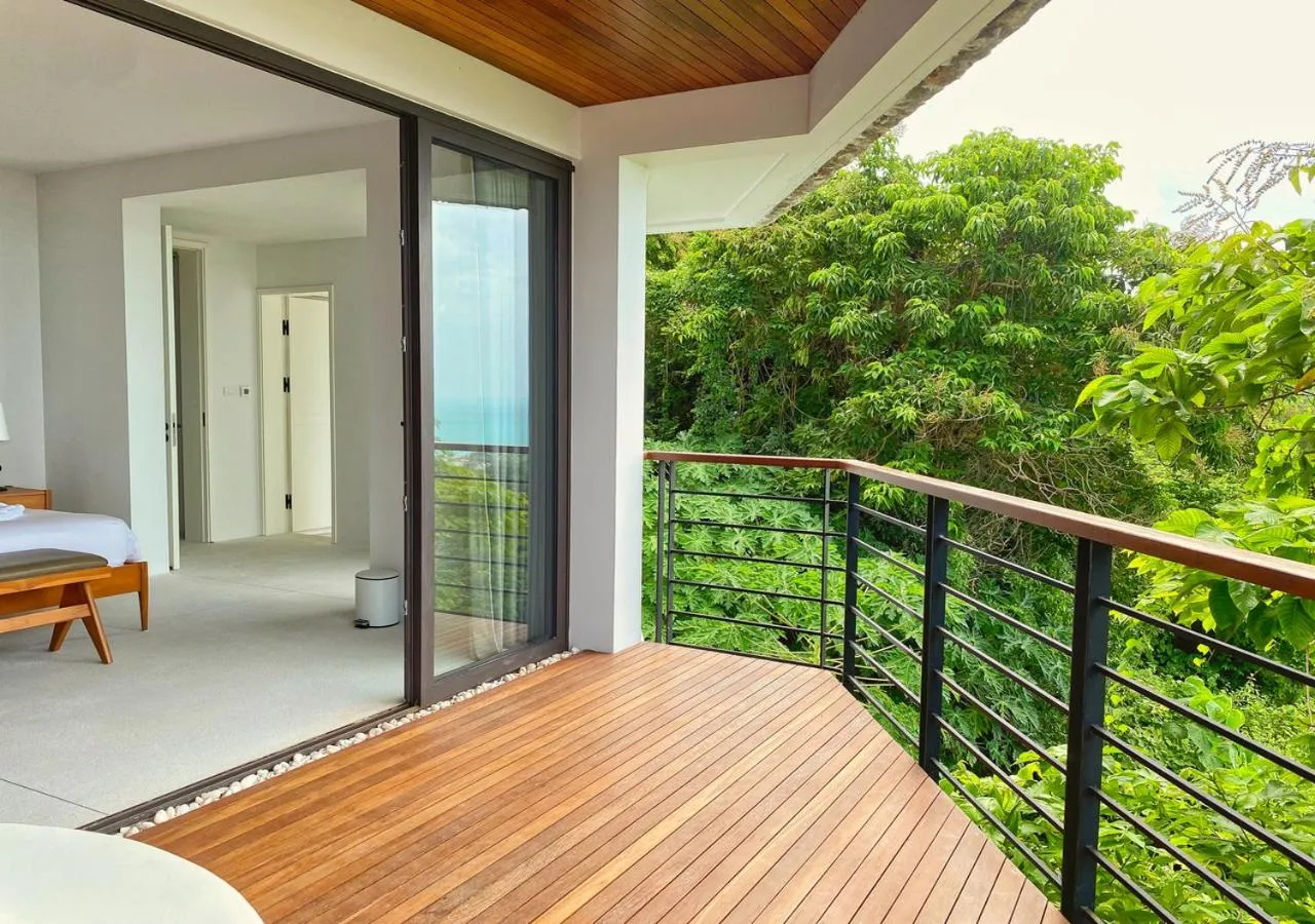 Patio in Anzhu Seamate Villa Samui