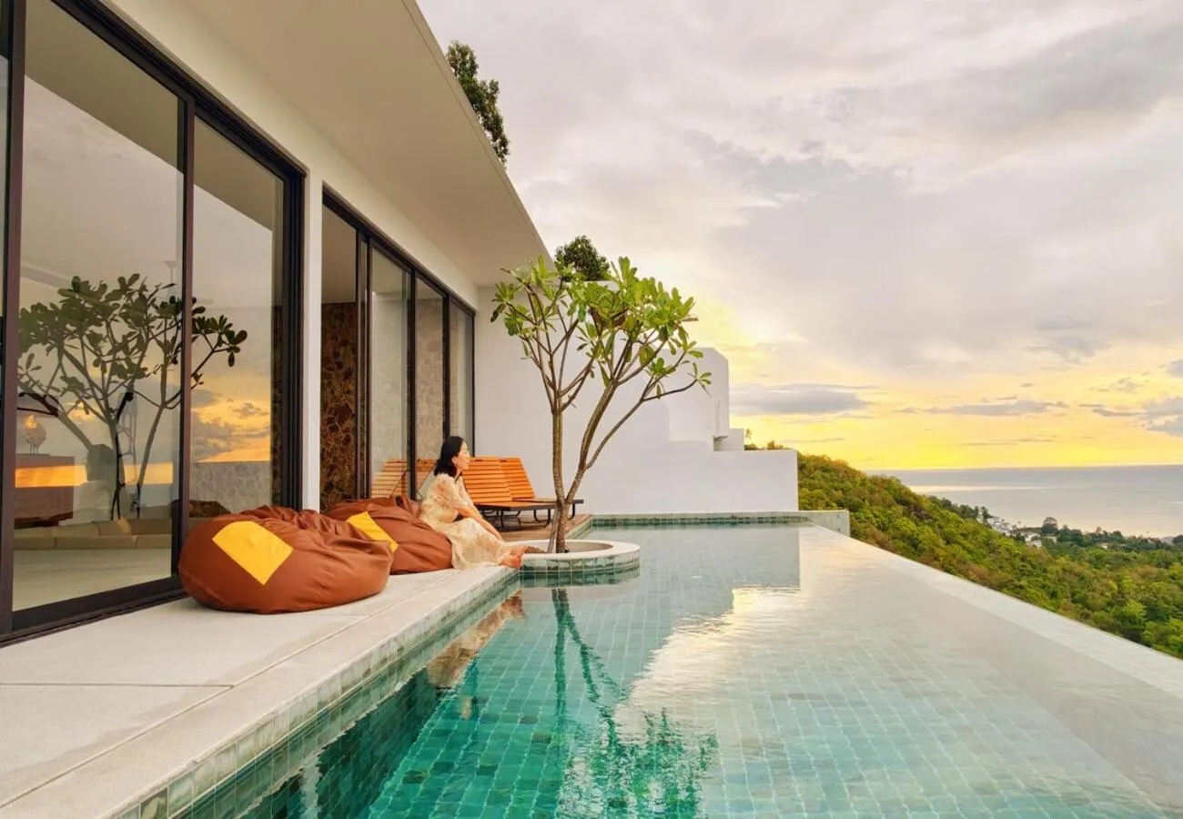 Property building in Anzhu Seamate Villa Samui