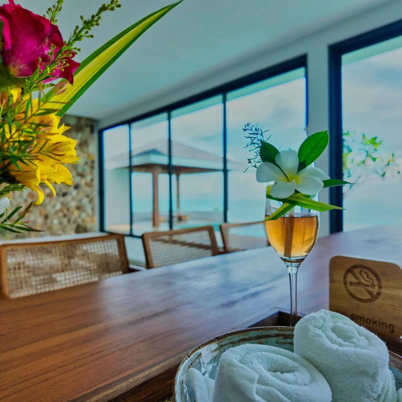 Natural landscape in Anzhu Seamate Villa Samui