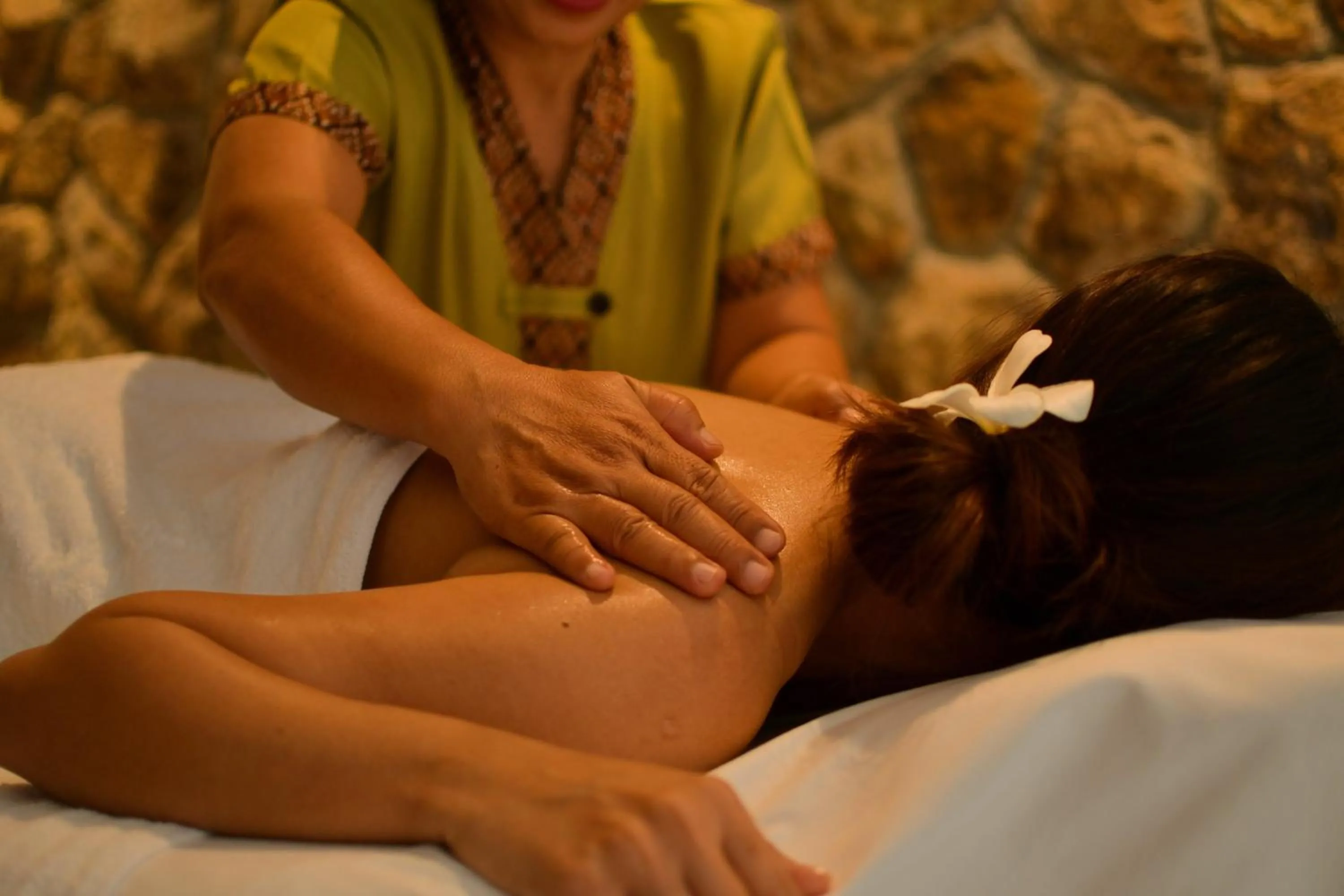 People in Anzhu Seamate Villa Samui